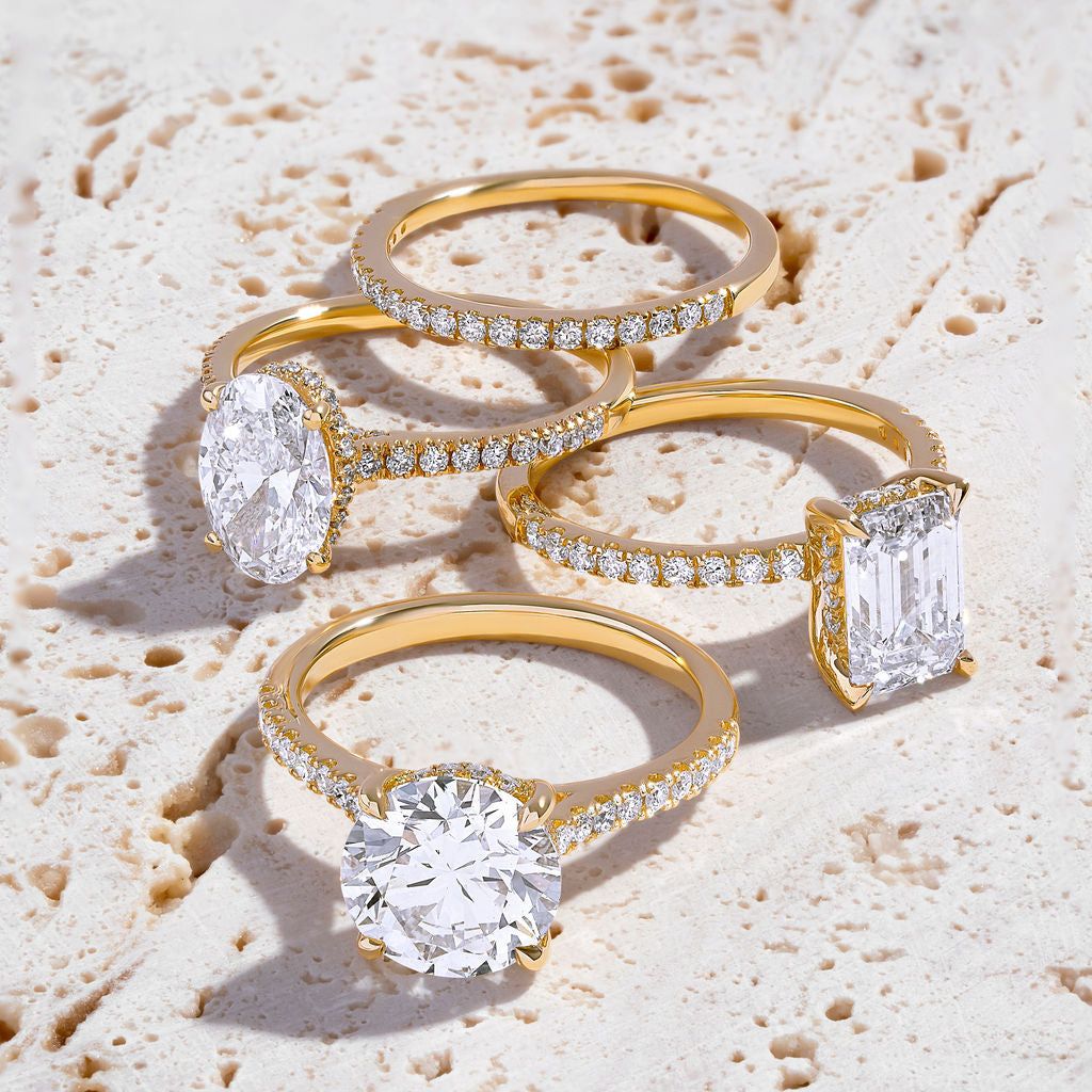 Ready to Ship Engagement Rings