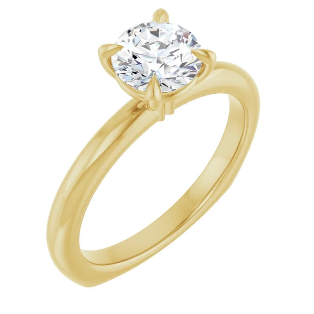 14K Yellow Gold - 1.00