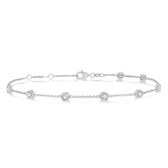 14K White Gold - 1.00