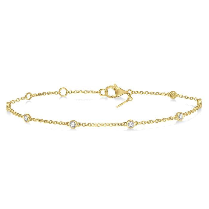 14K Yellow Gold - 0.25