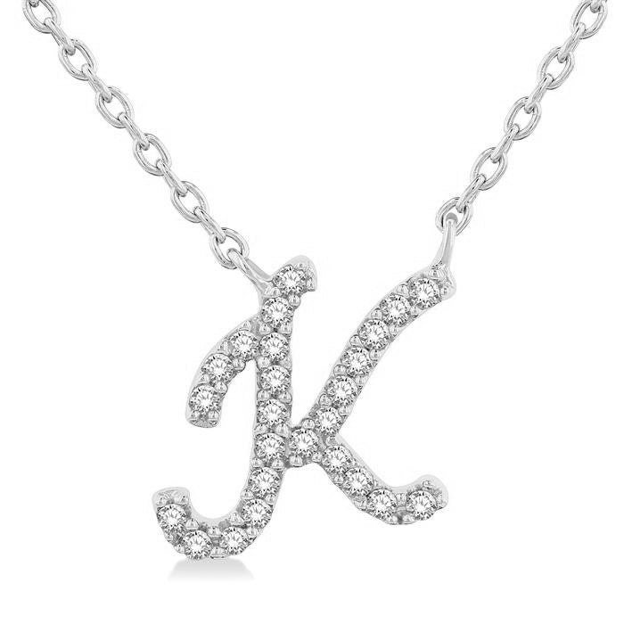 10K White Gold - K