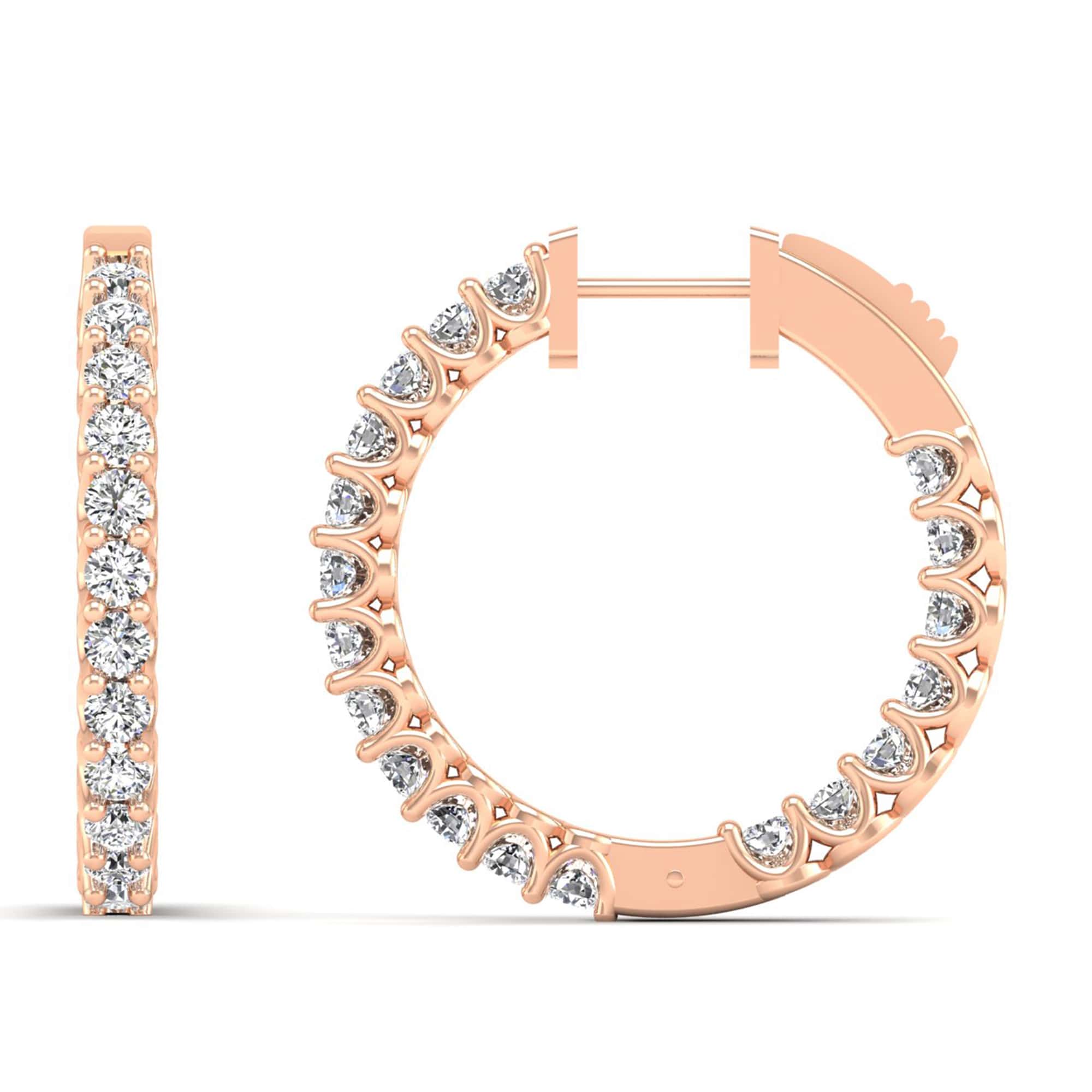 14K Rose Gold - 2.00