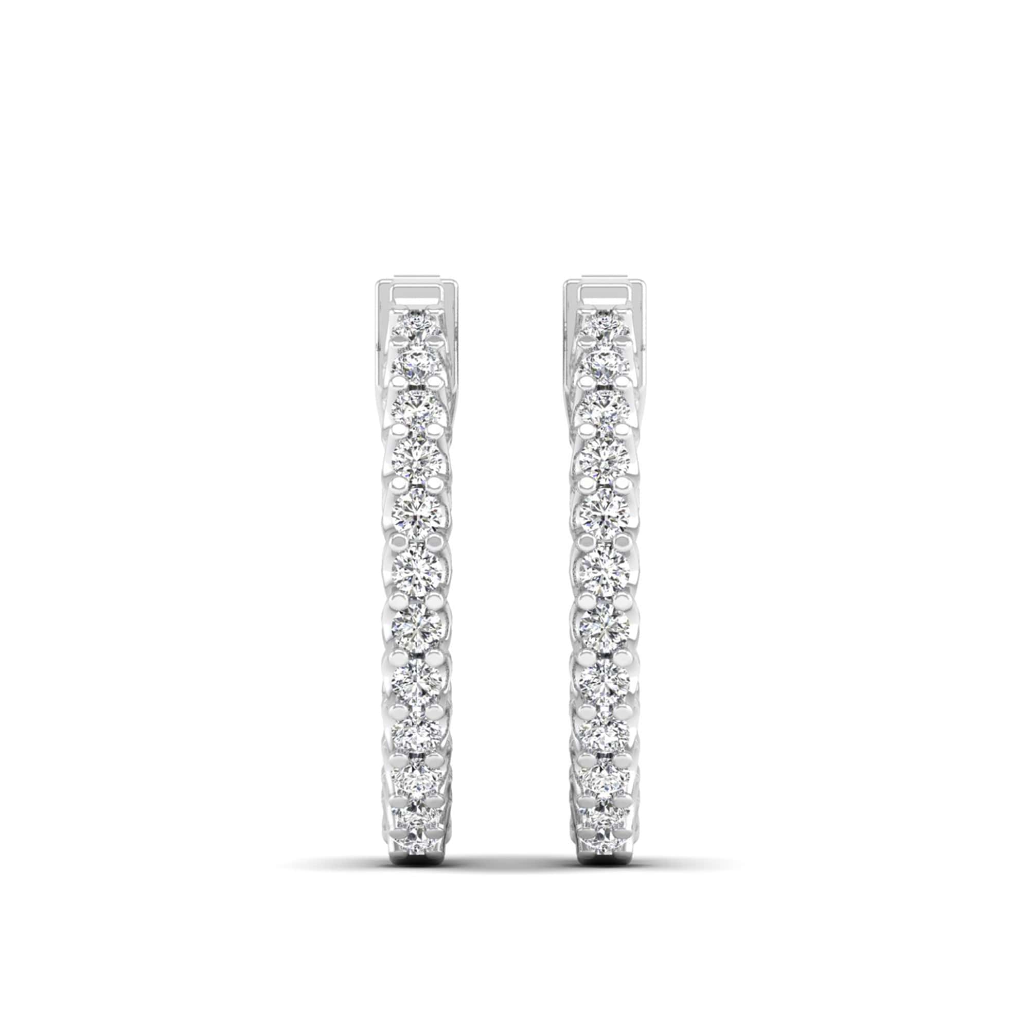 14K White Gold - 1.00