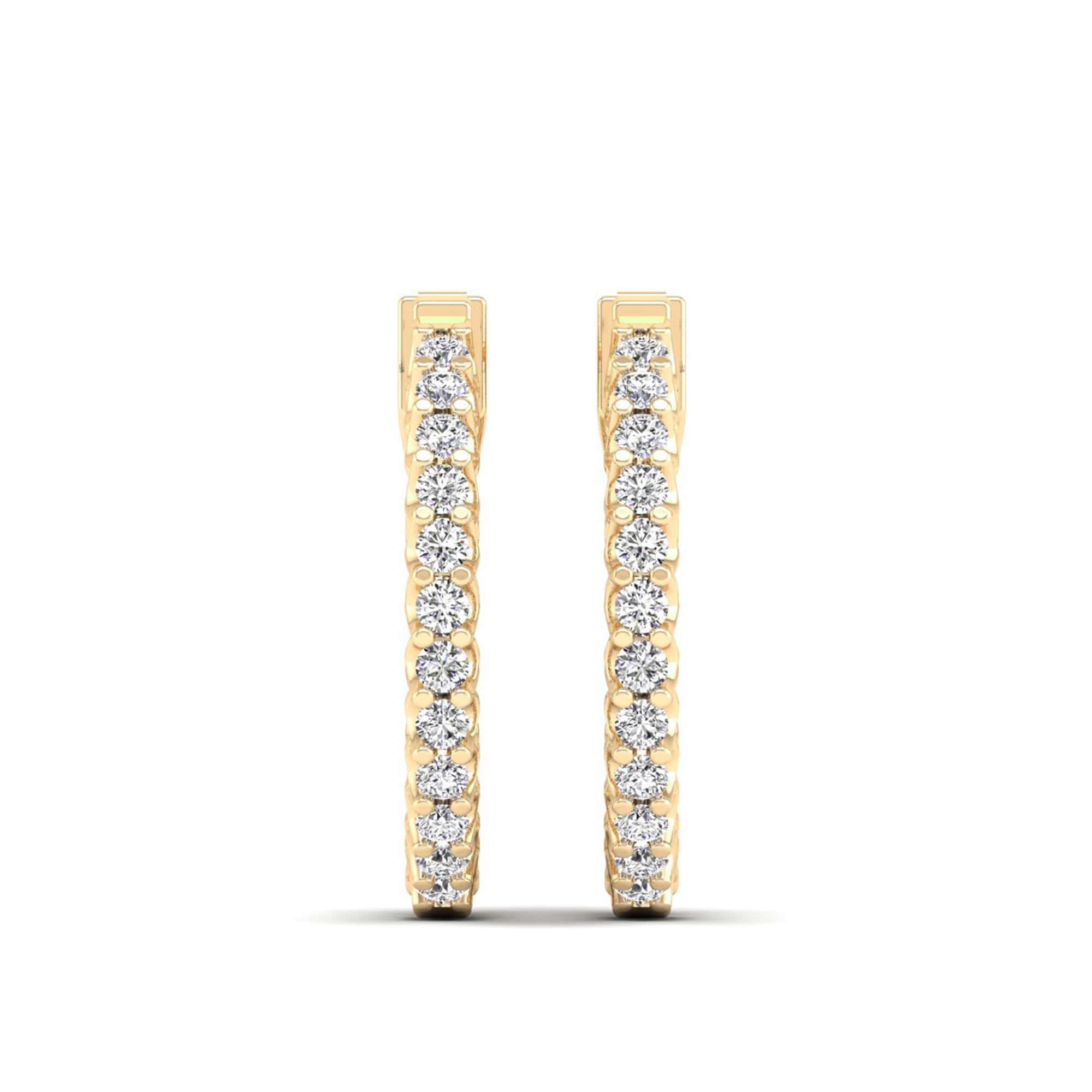 14K Yellow Gold - 1.00