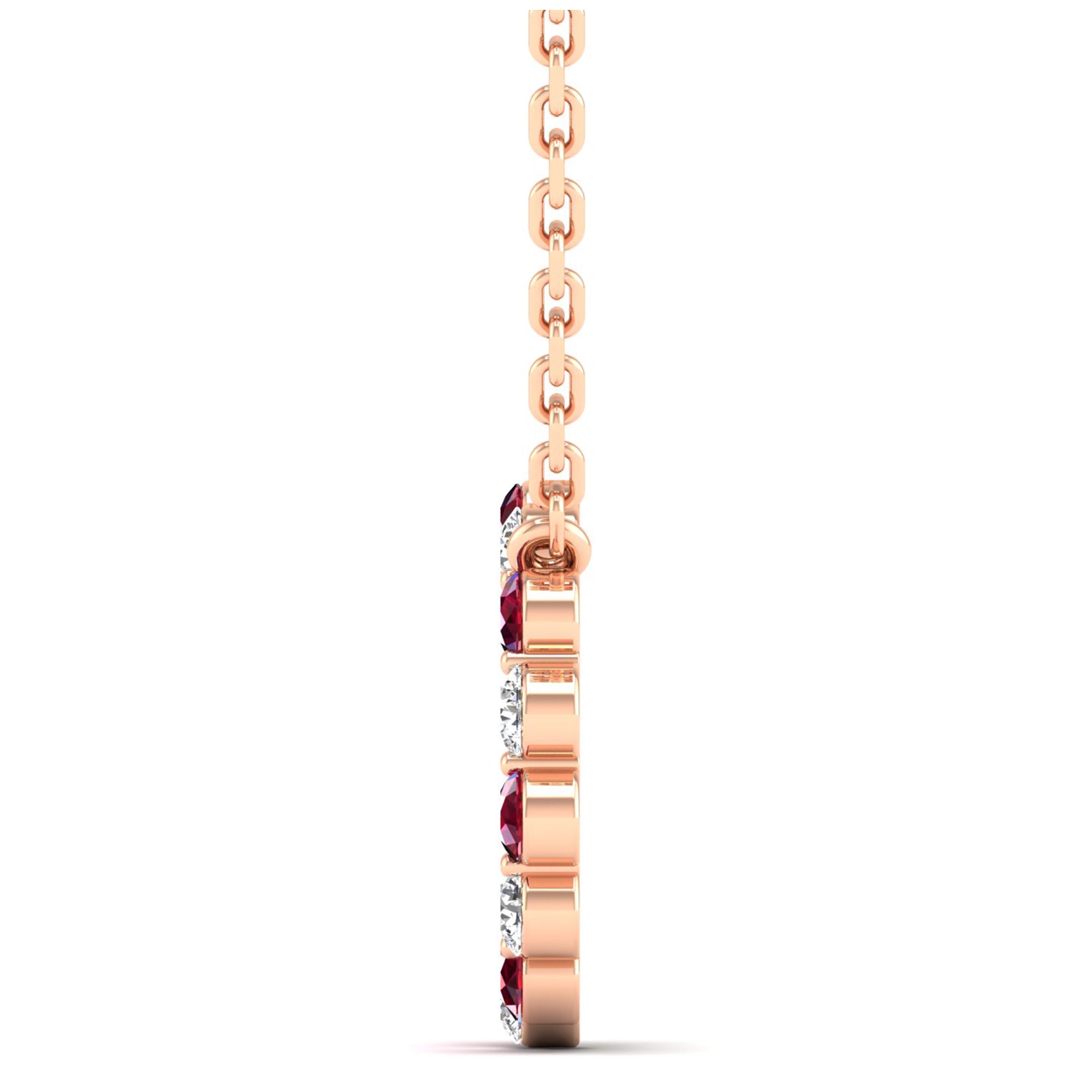 14K Rose Gold - 0.45