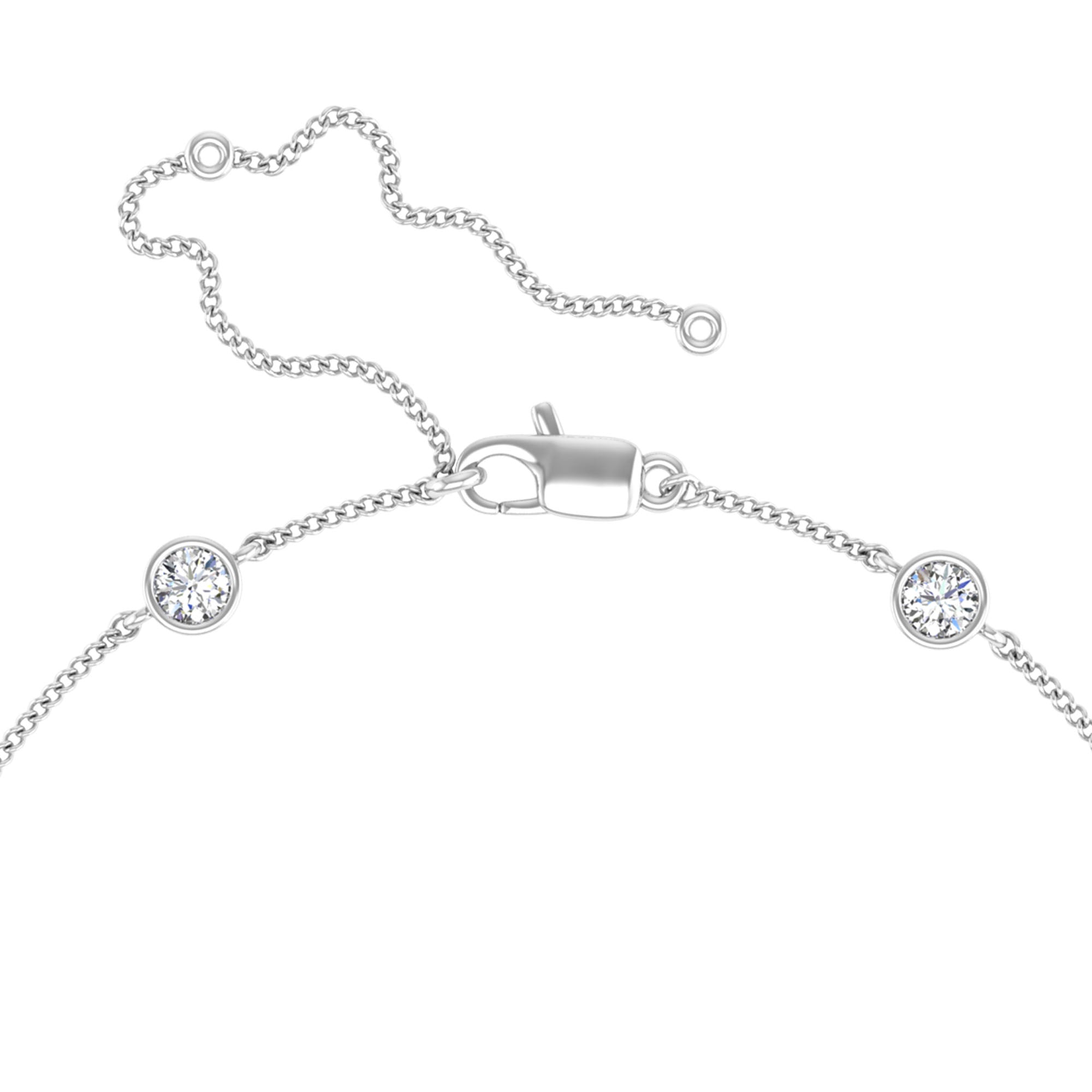 14K White Gold - 0.50