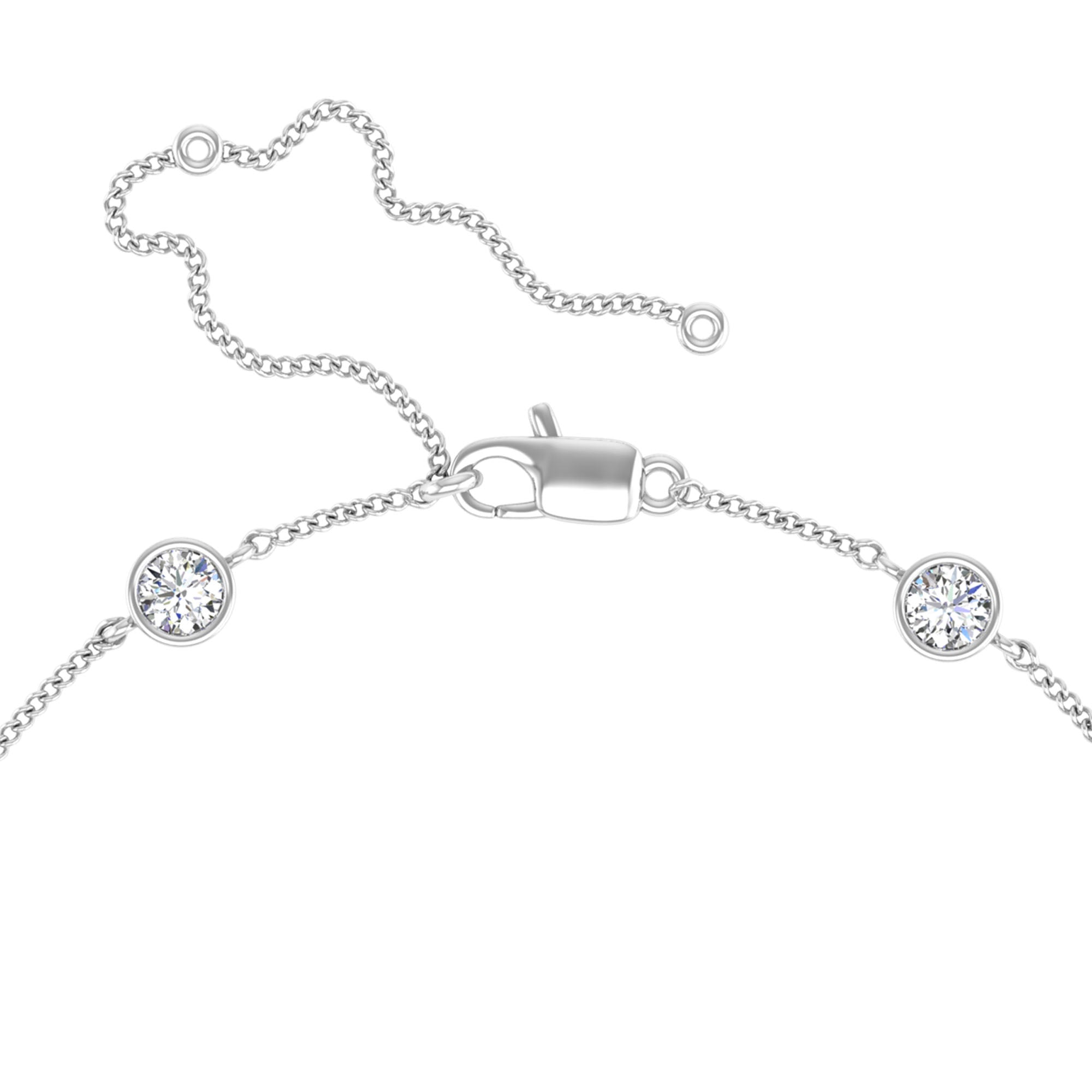 14K White Gold - 0.75