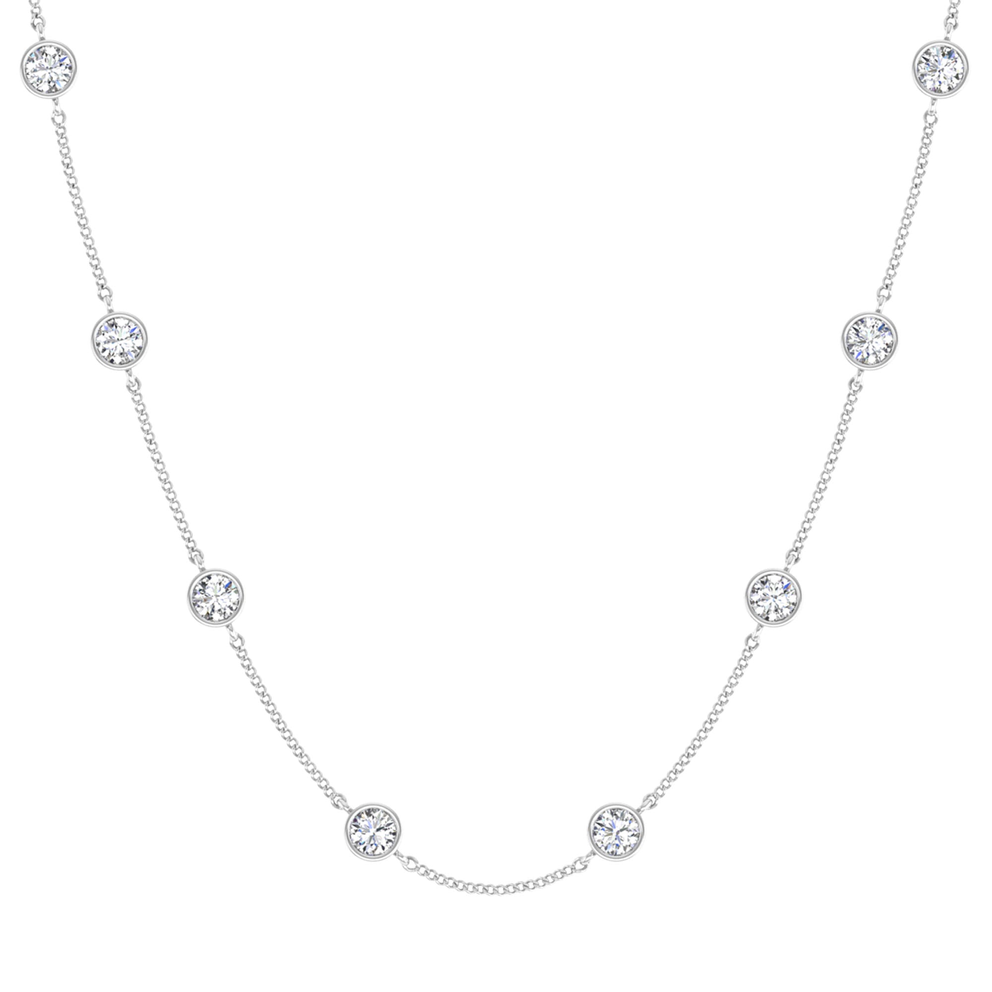 14K White Gold - 1.00
