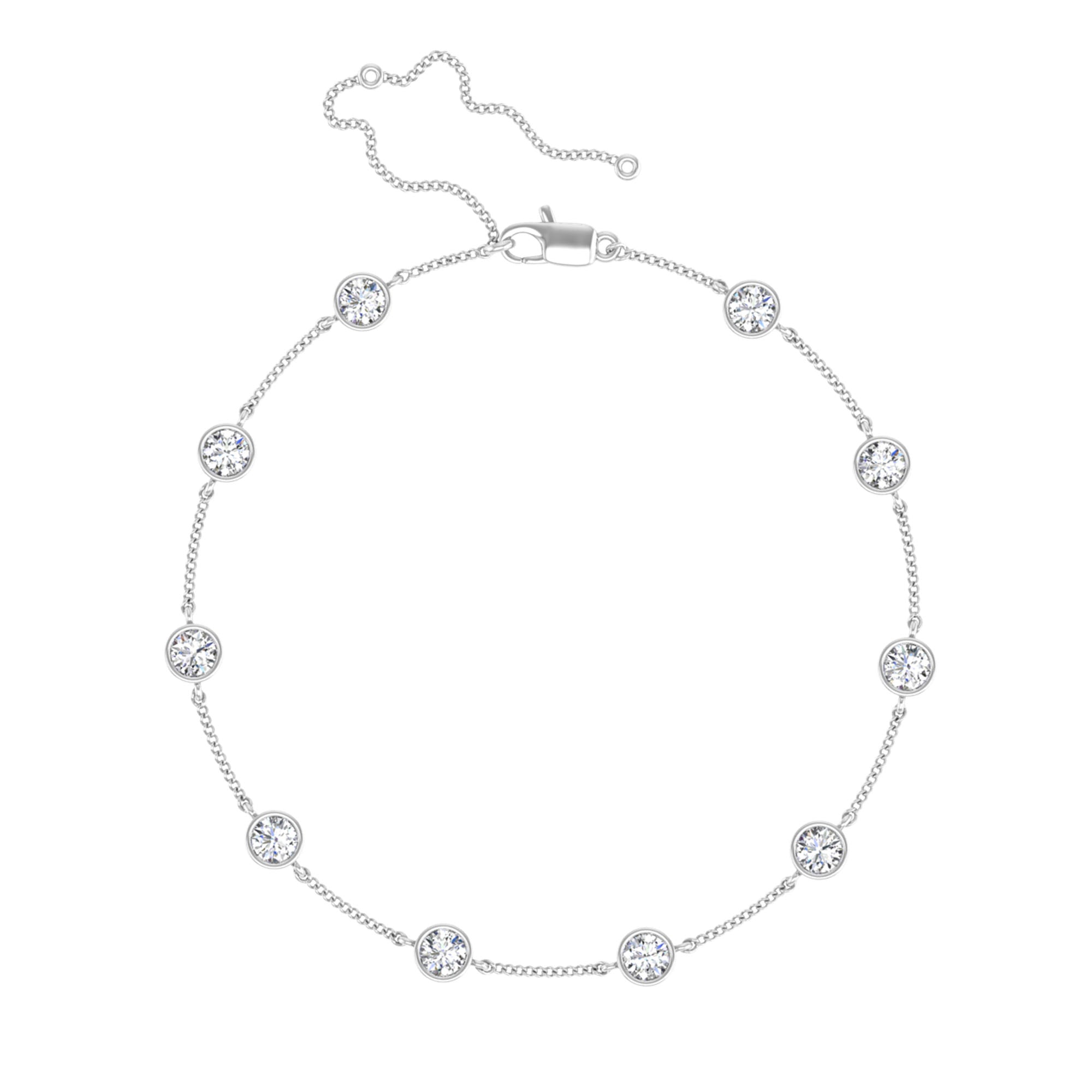 14K White Gold - 1.00