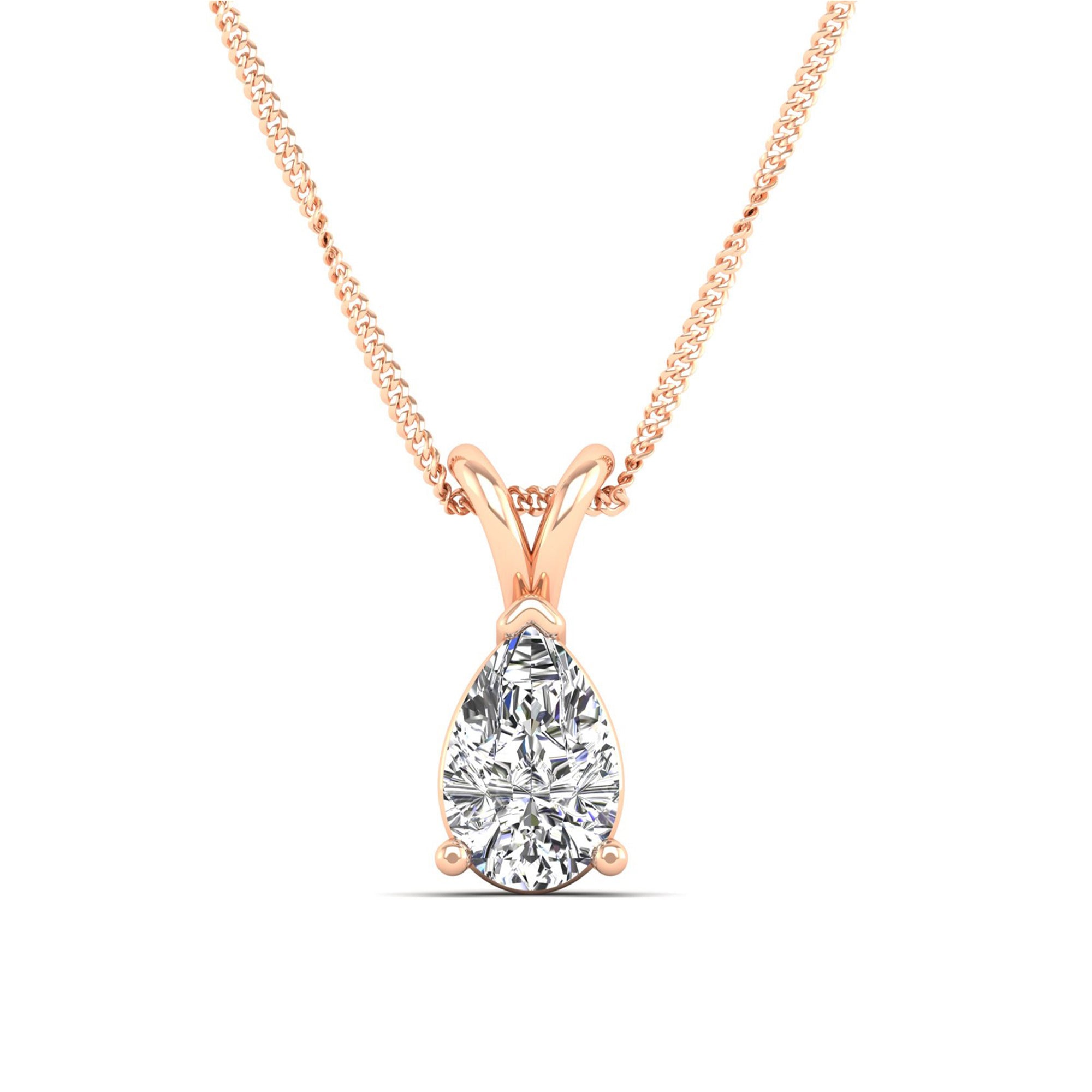 14K Rose Gold - 1.00