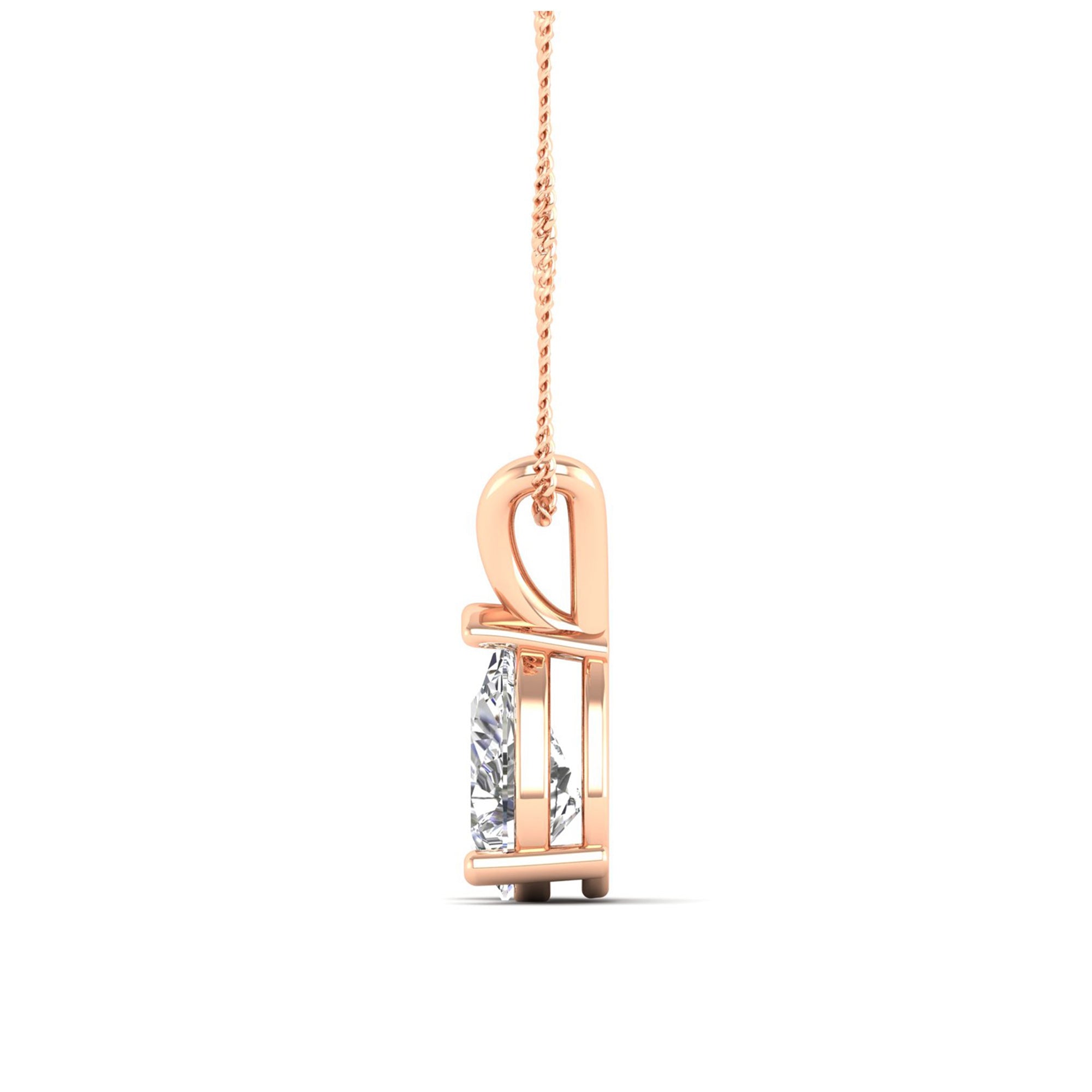 14K Rose Gold - 1.00
