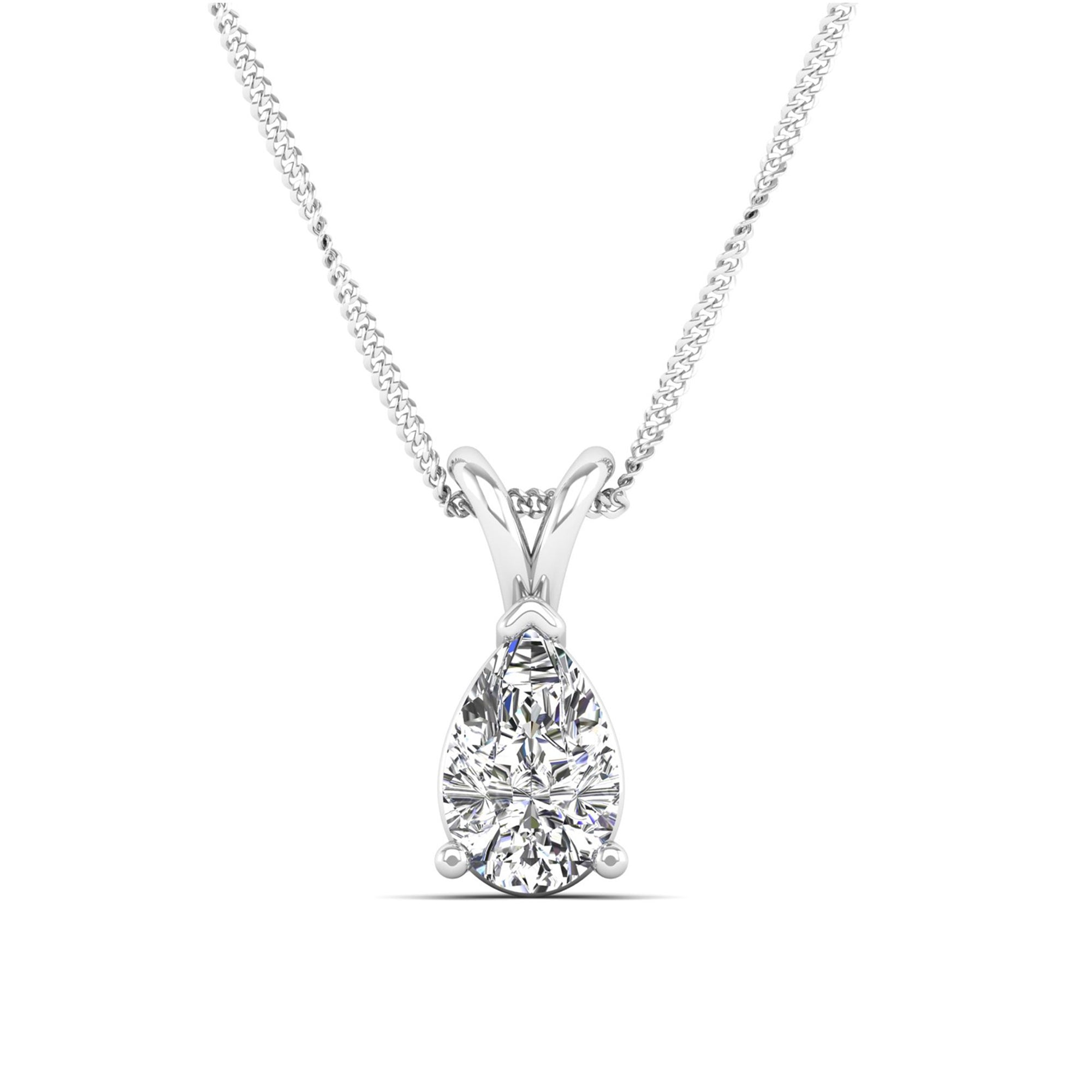 14K White Gold - 1.00