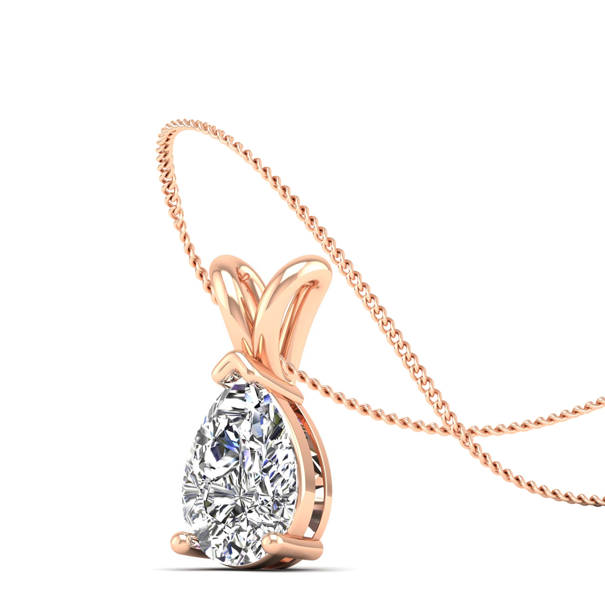 14K Rose Gold - 2.00