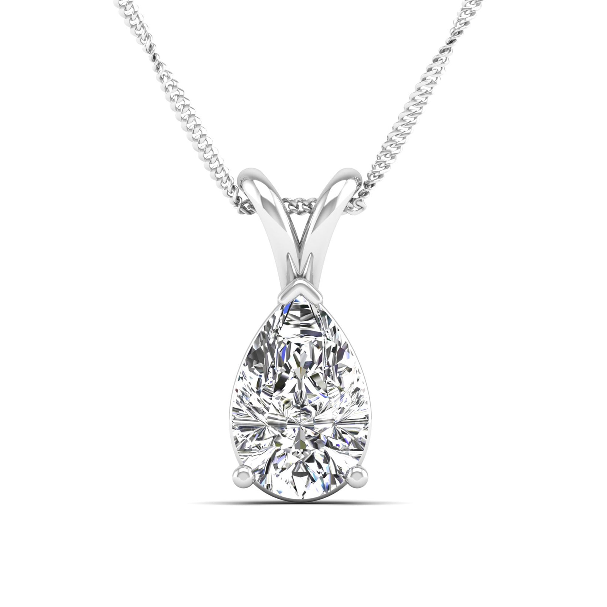 14K White Gold - 2.50
