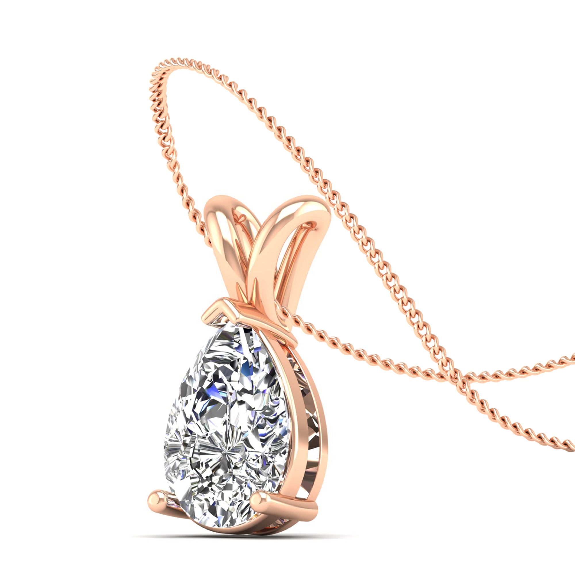 14K Rose Gold - 3.00