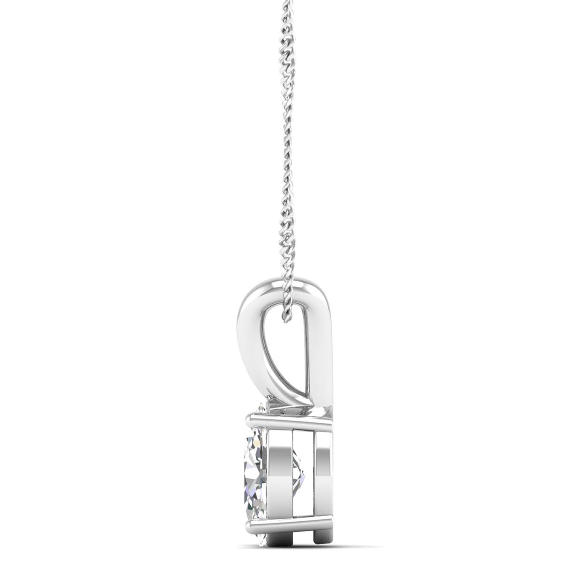 14K White Gold - 1.00