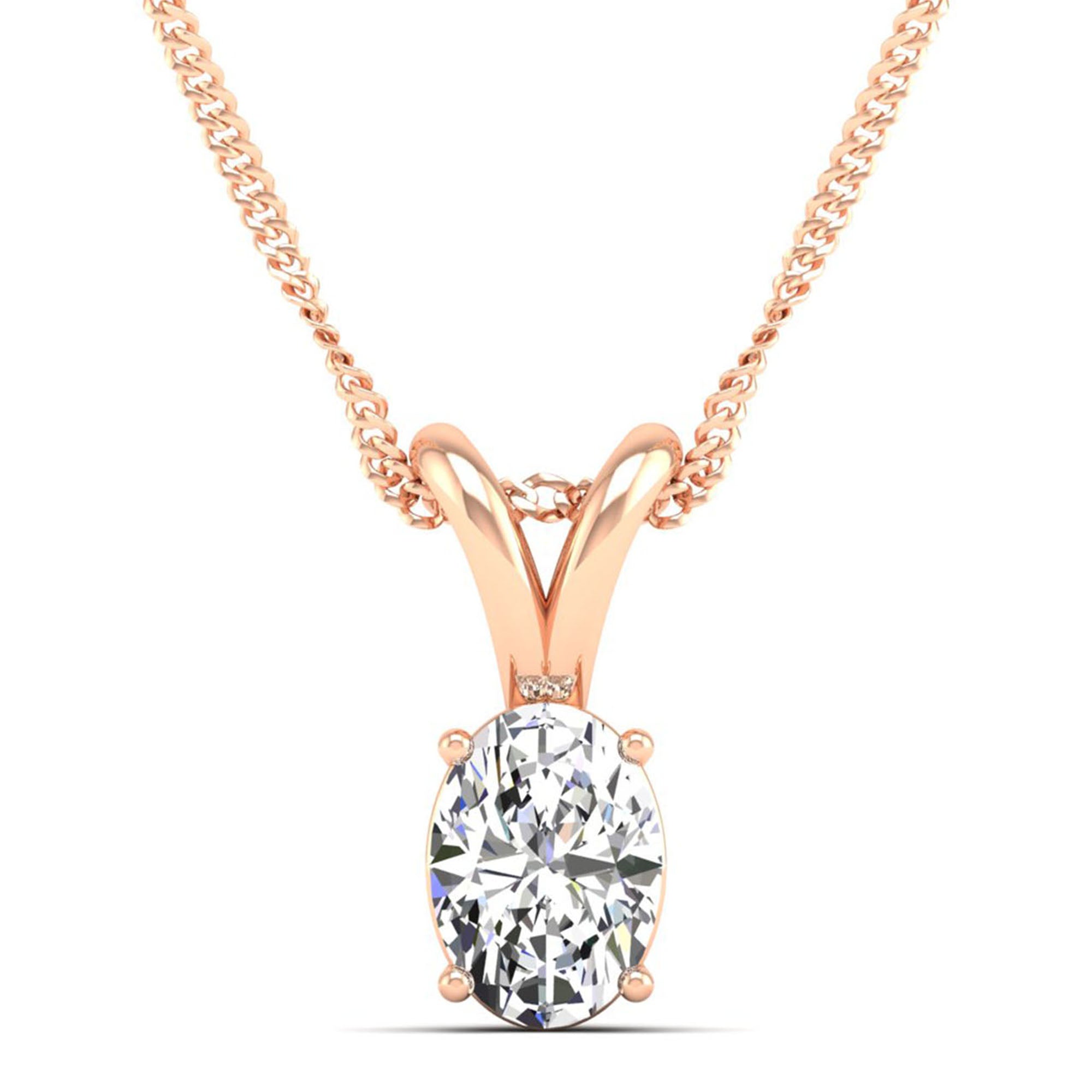 14K Rose Gold - 2.00