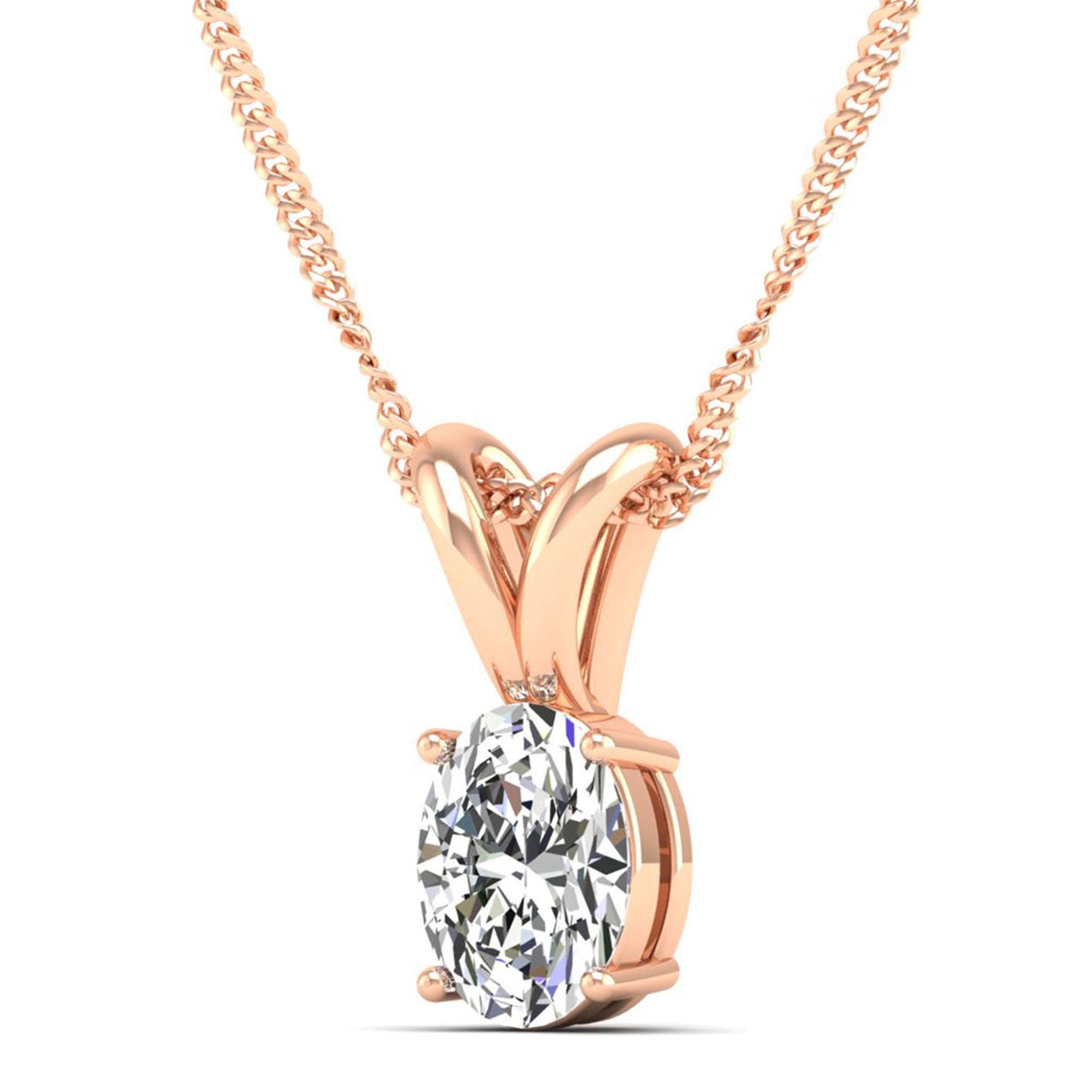 14K Rose Gold - 2.00