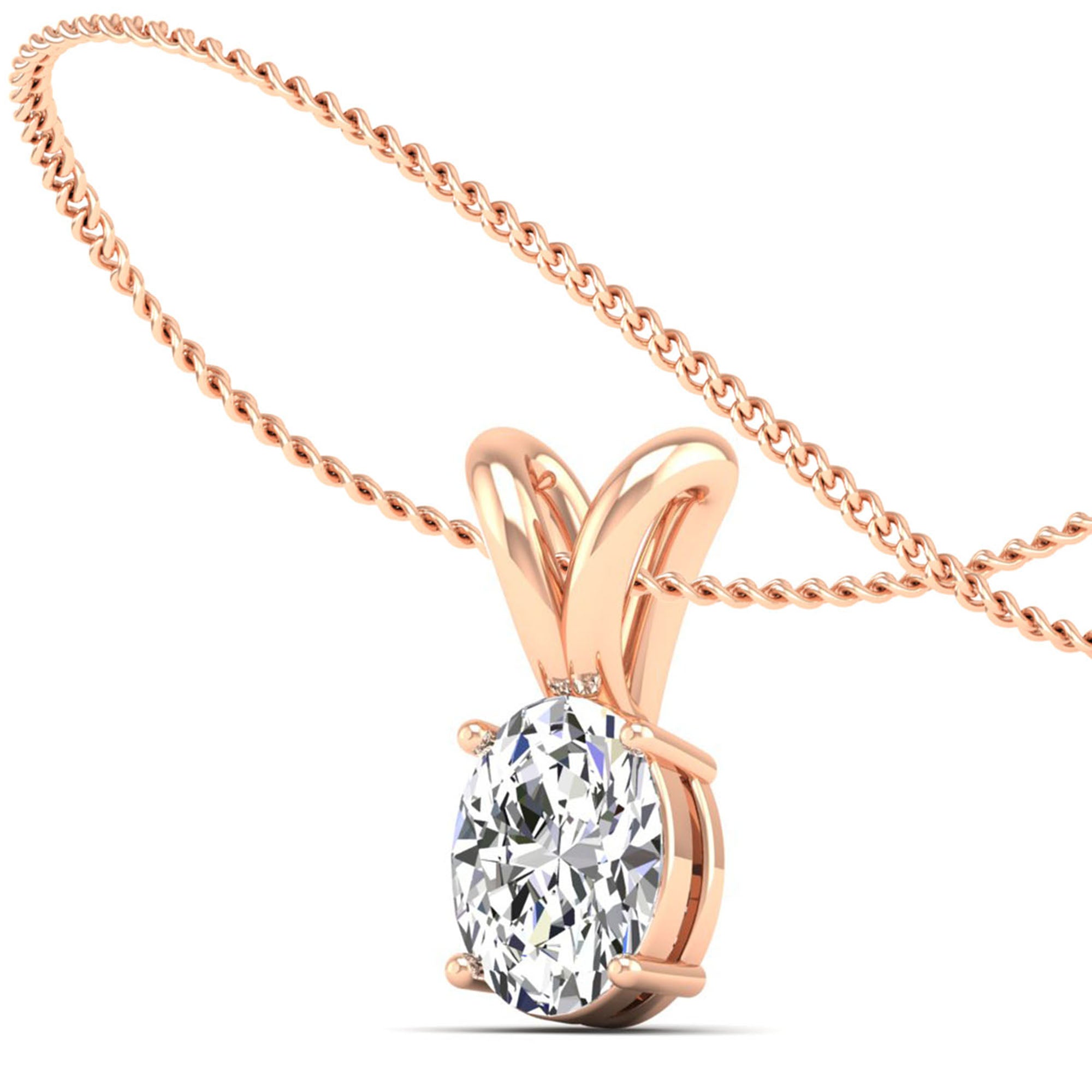 14K Rose Gold - 2.50