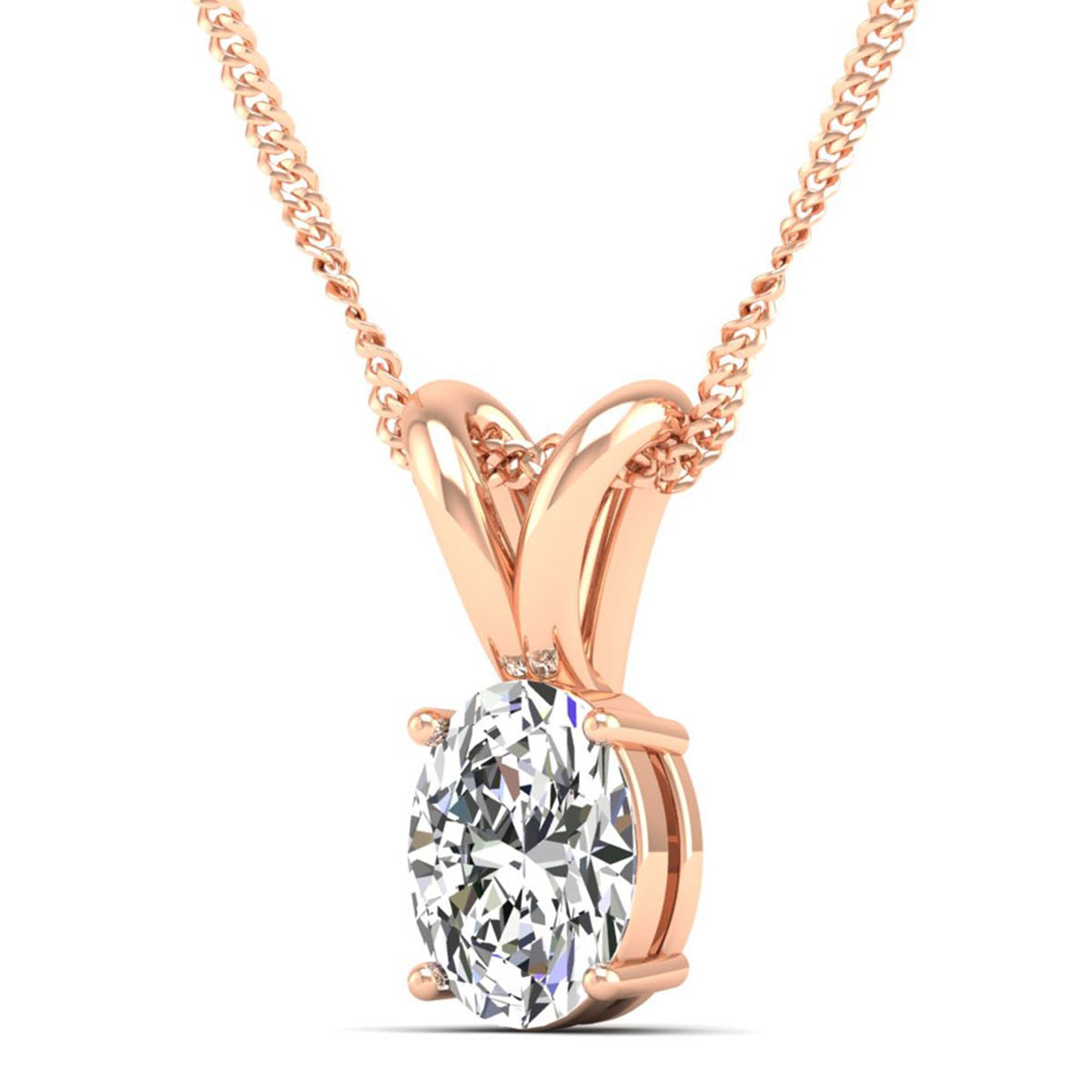 14K Rose Gold - 3.00