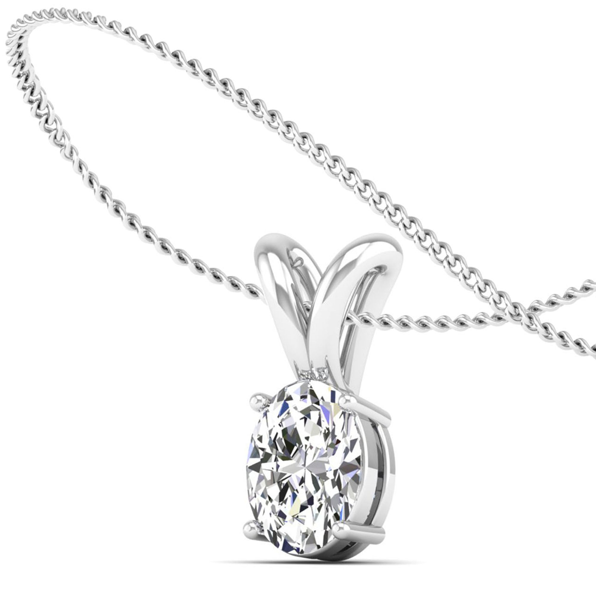 14K White Gold - 3.00