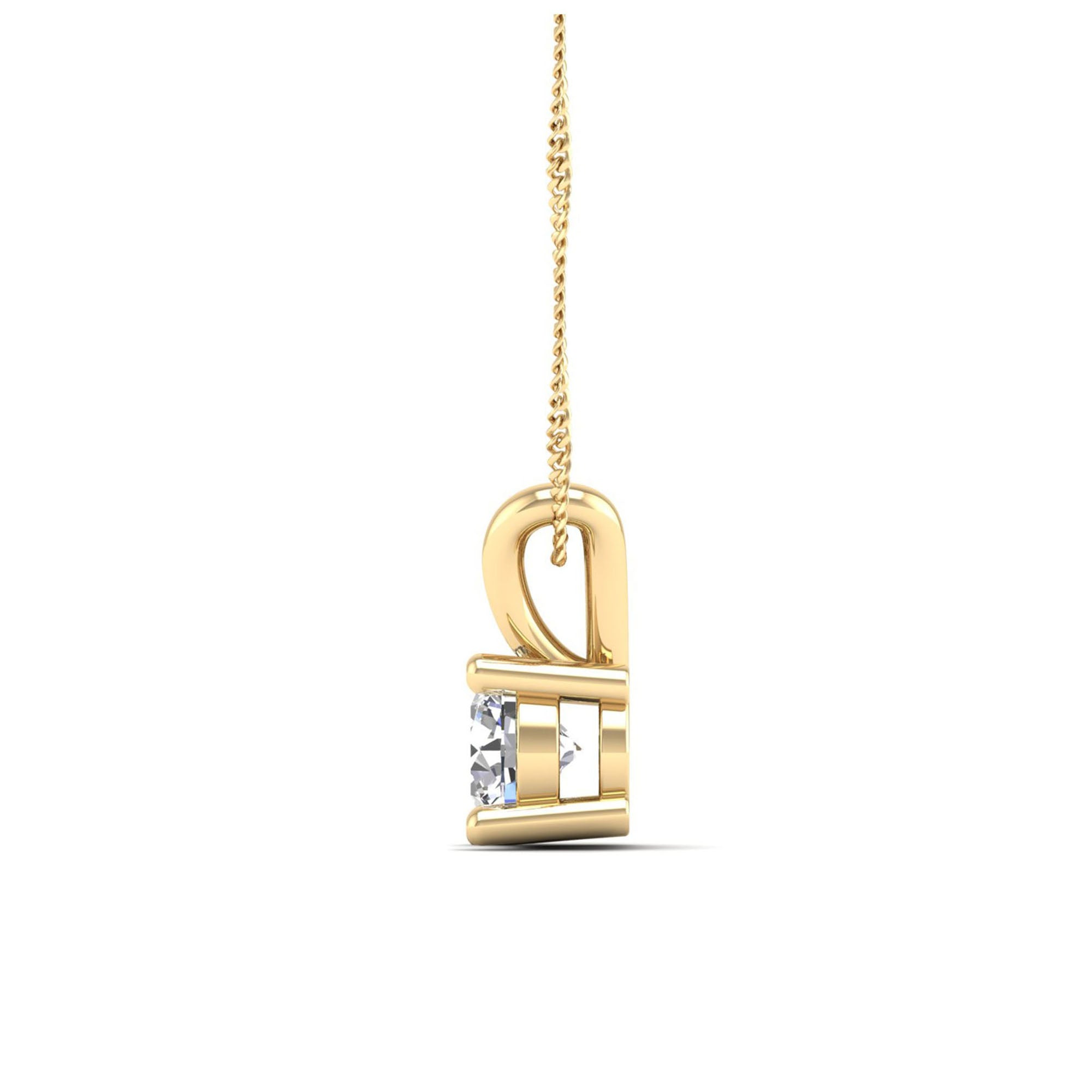 14K Yellow Gold - 0.50