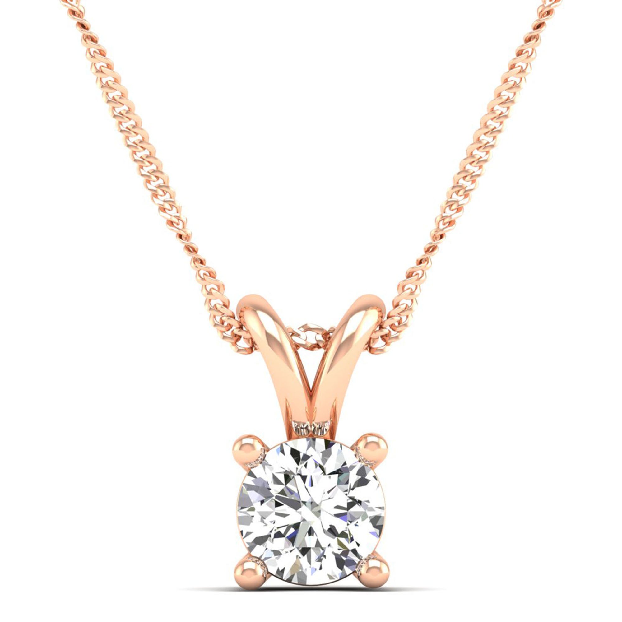 14K Rose Gold - 2.50