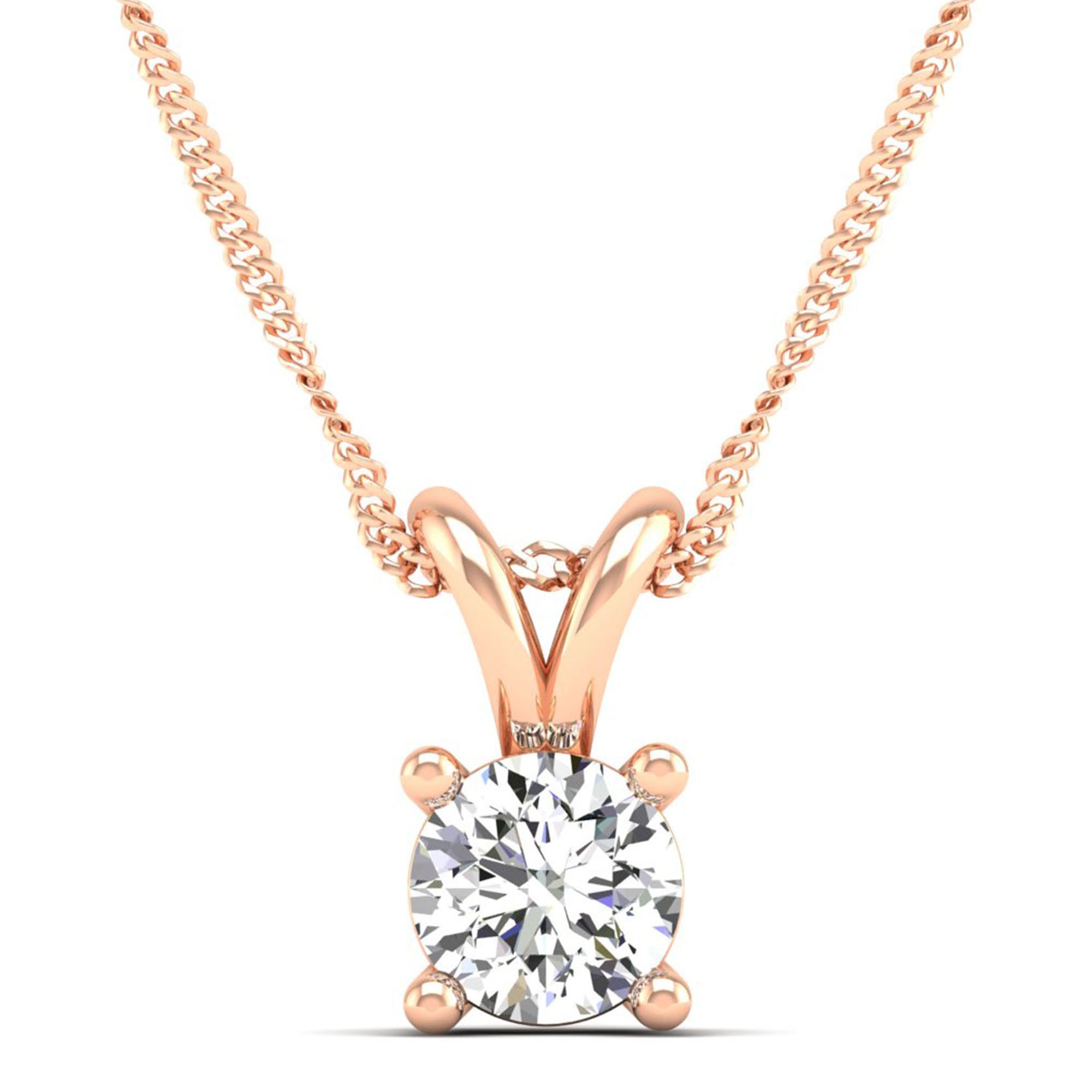 14K Rose Gold - 3.00
