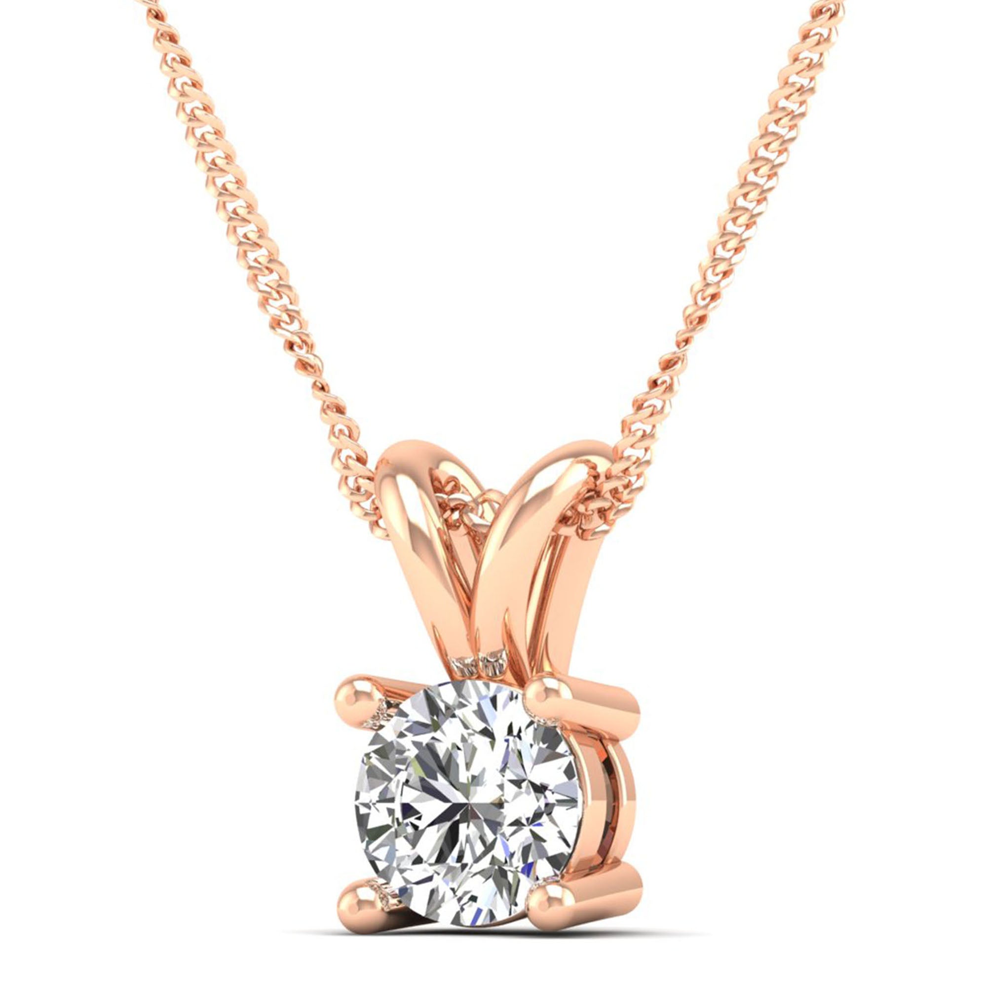 14K Rose Gold - 3.00