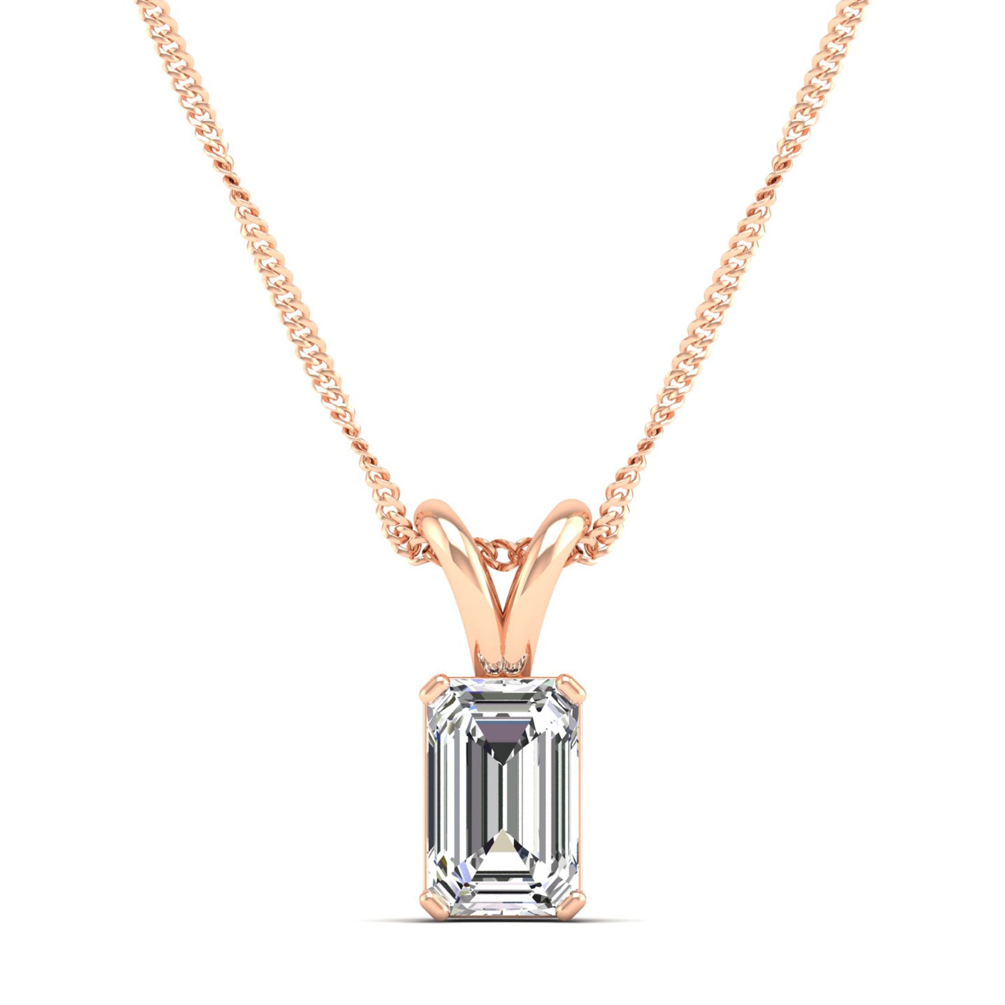 14K Rose Gold - 1.00