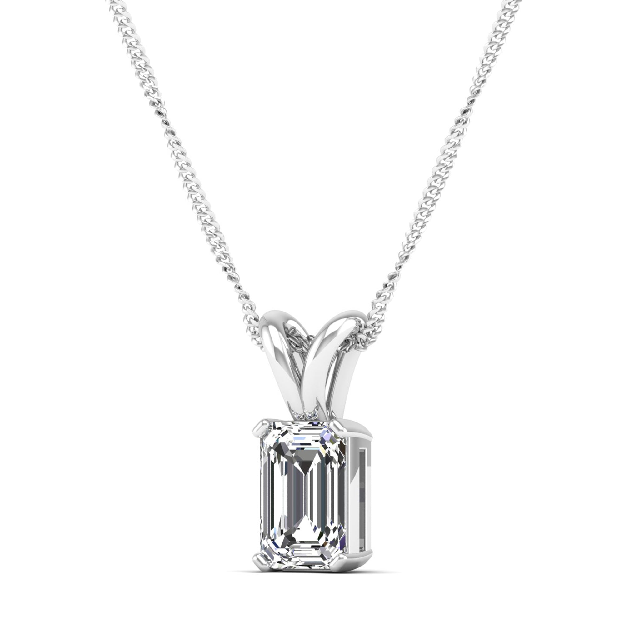 14K White Gold - 1.00