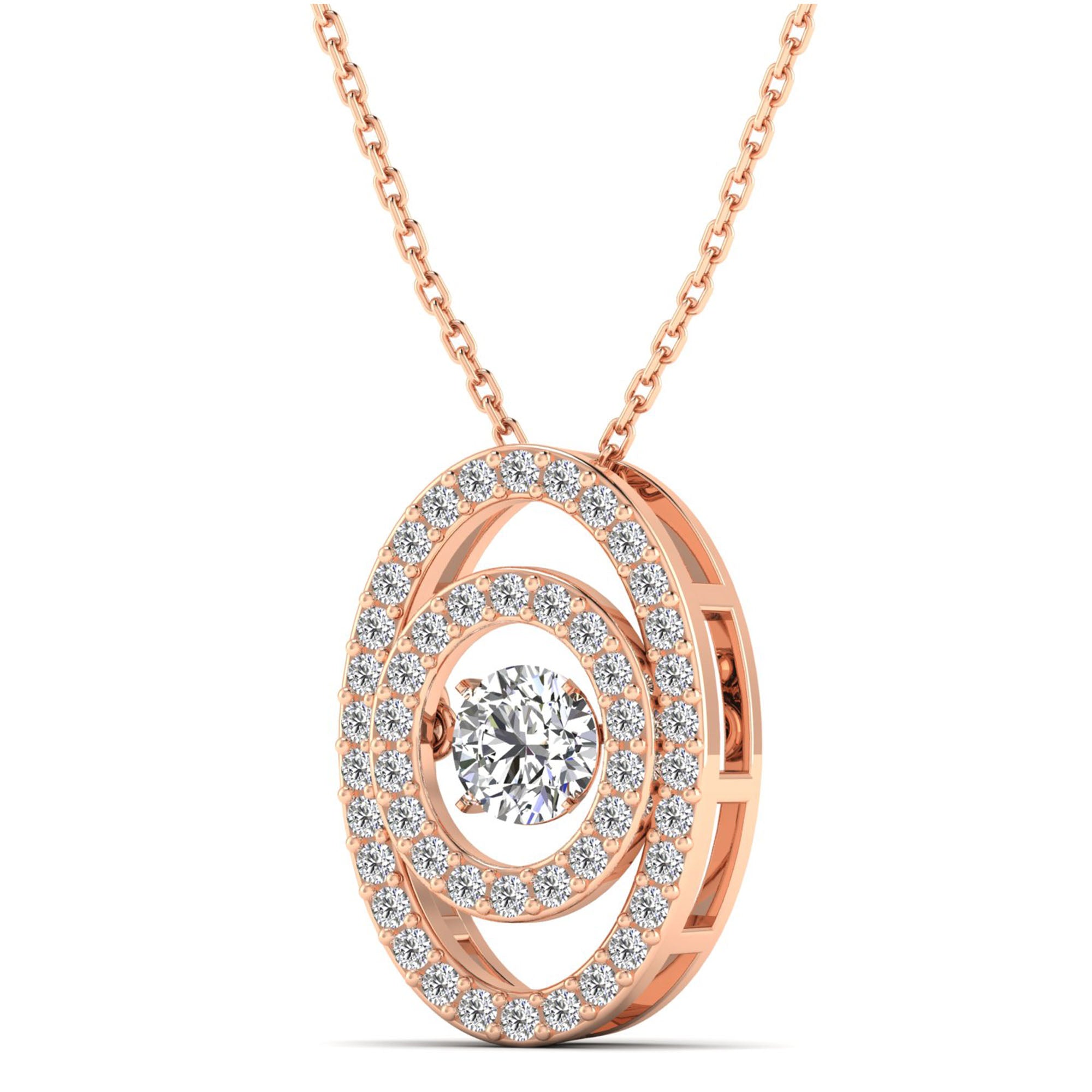 14K Rose Gold - Solitaire