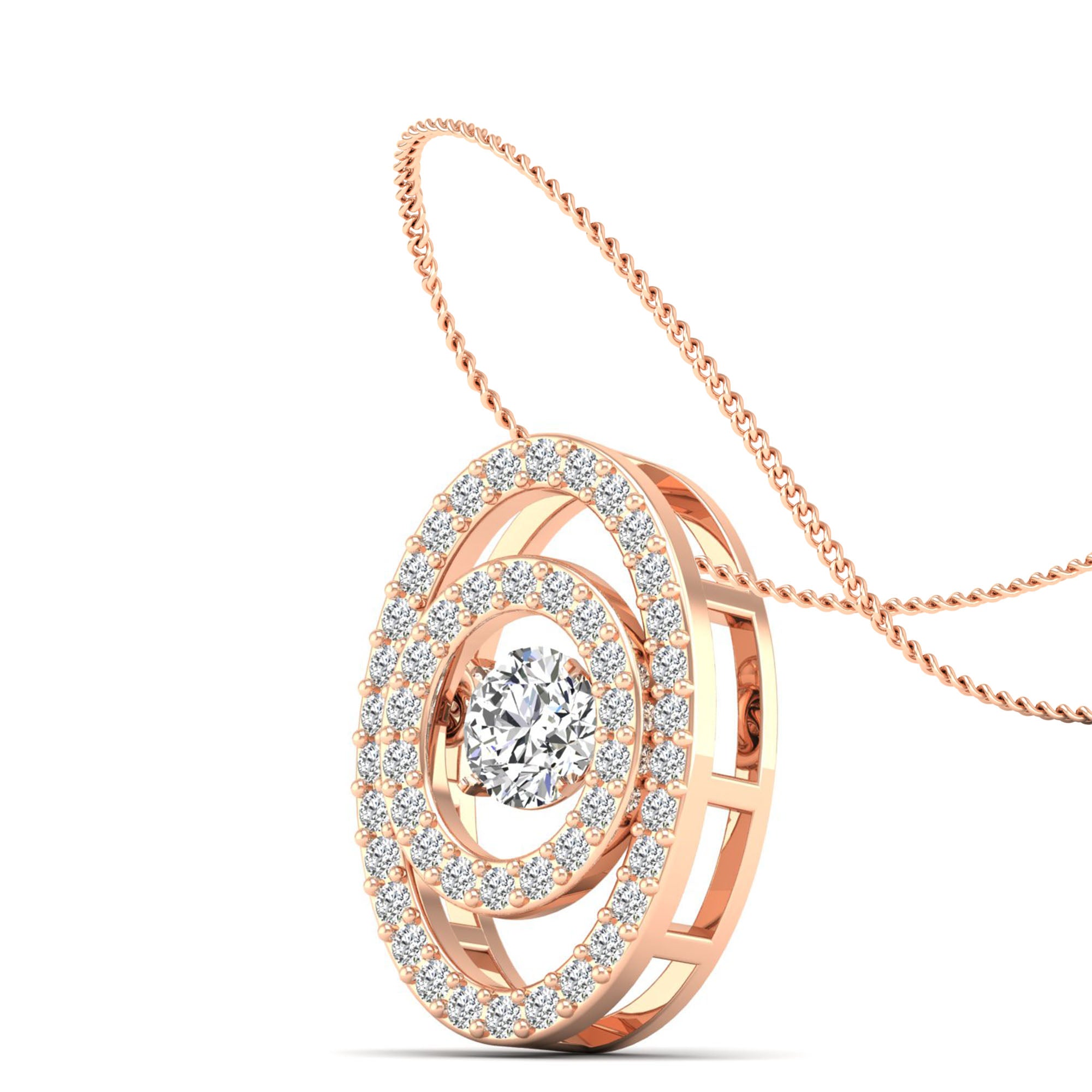 14K Rose Gold - Solitaire