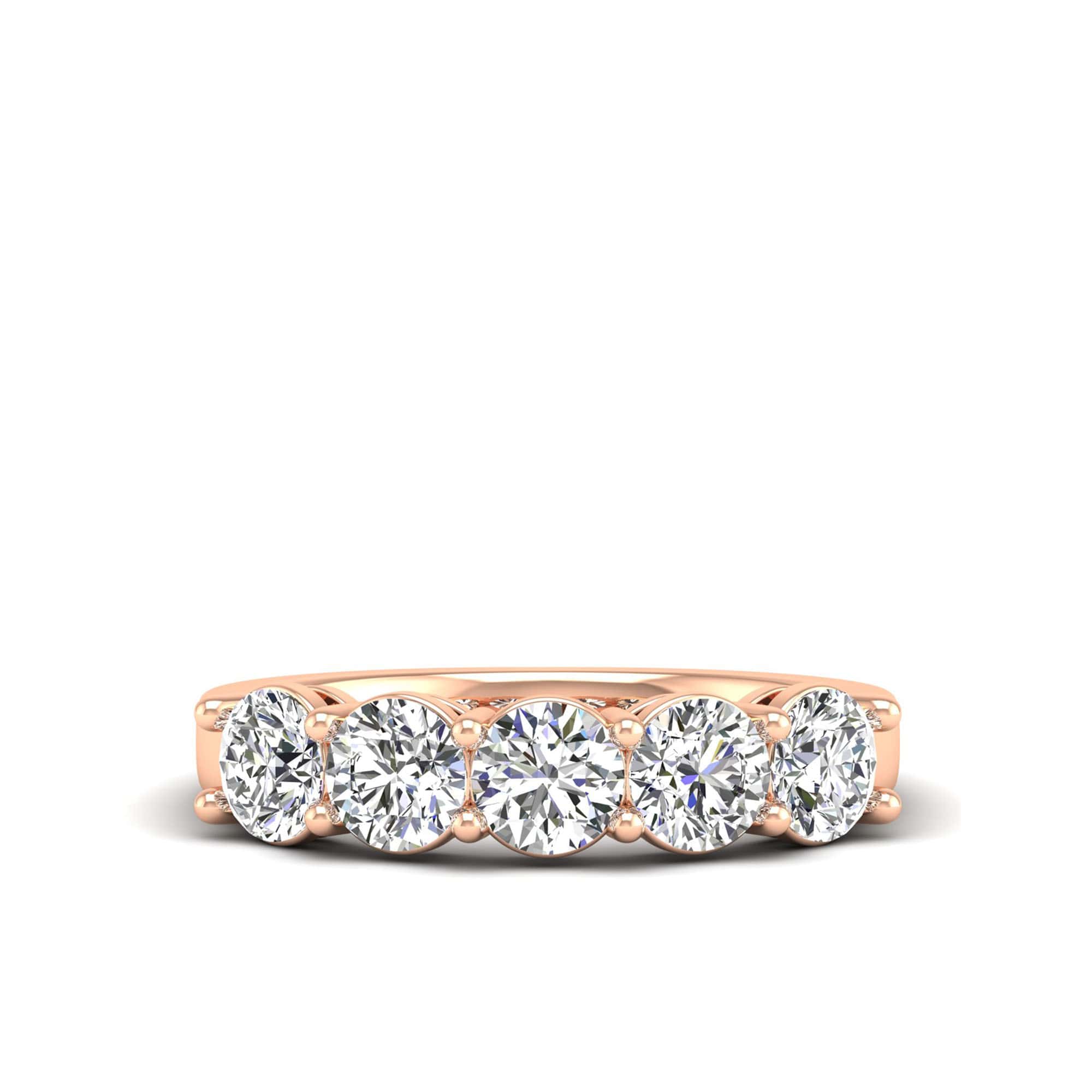 14K Rose Gold - 2.00
