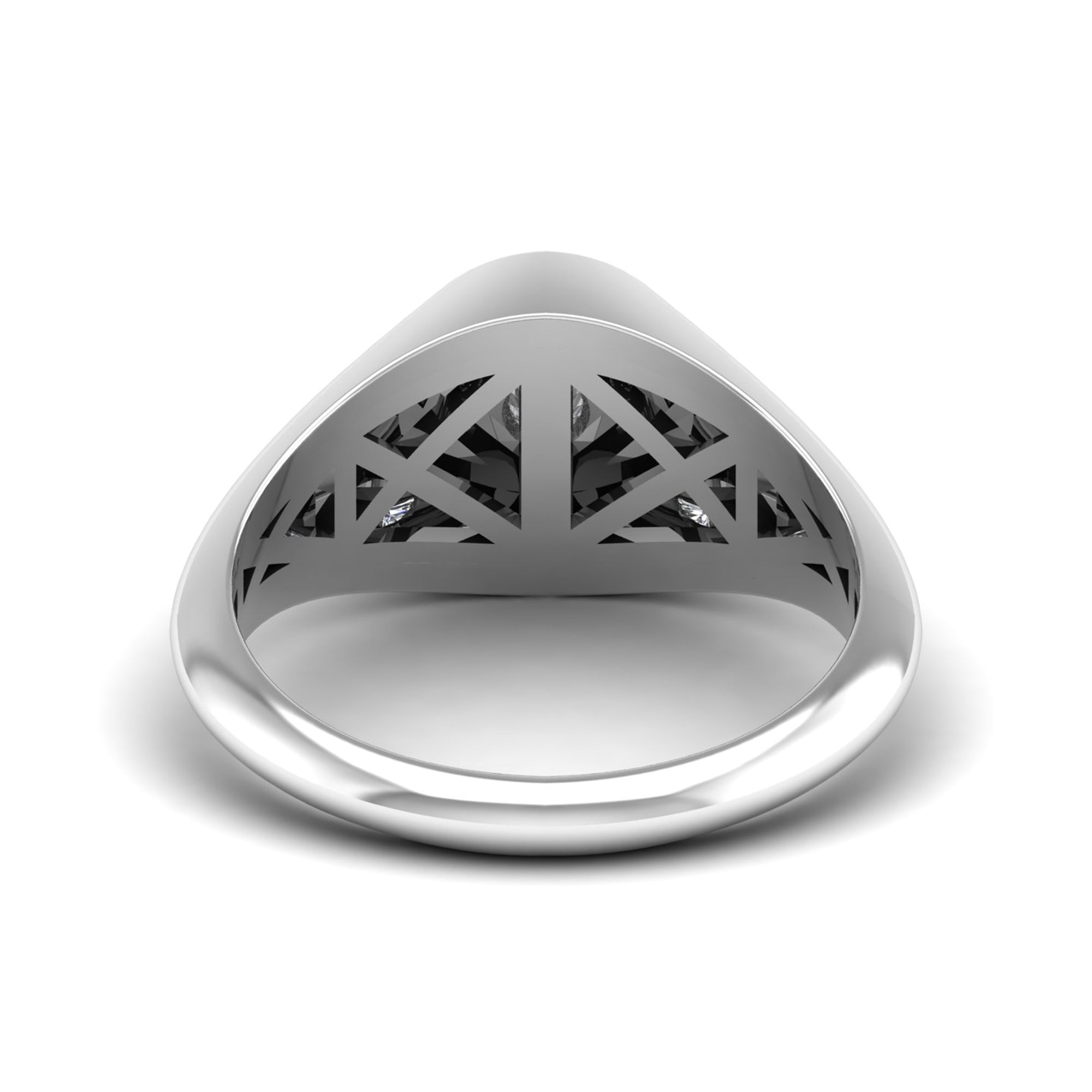 14K White Gold