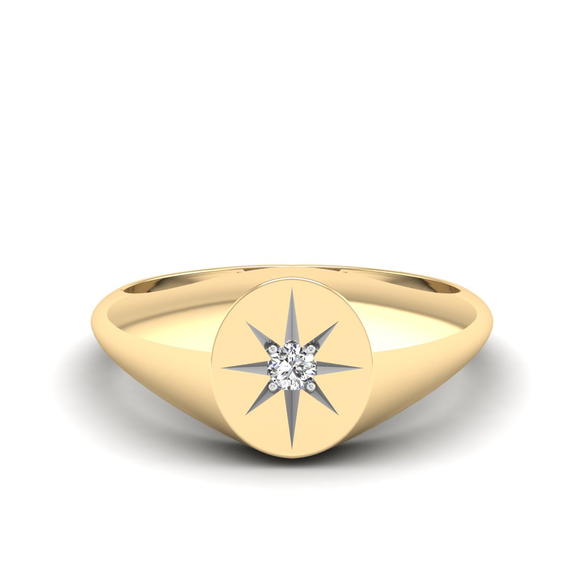 14K Yellow Gold