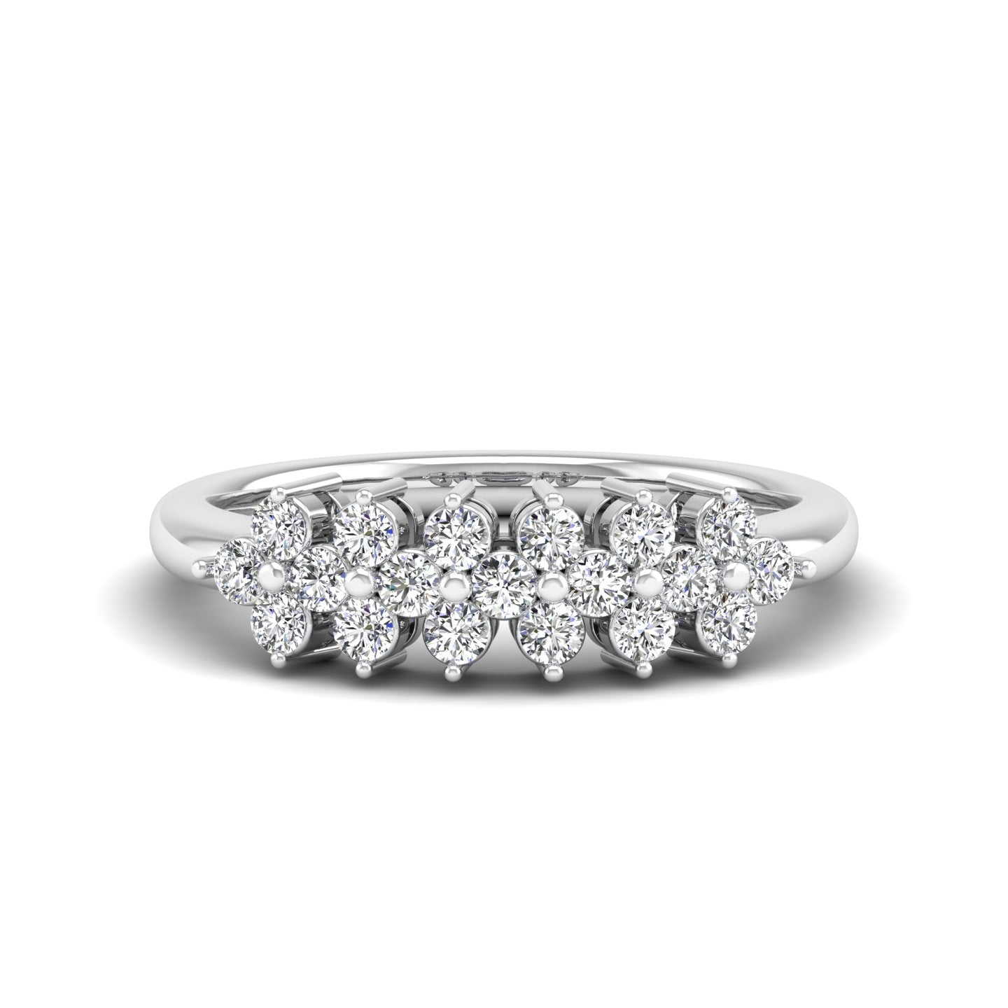 14K White Gold