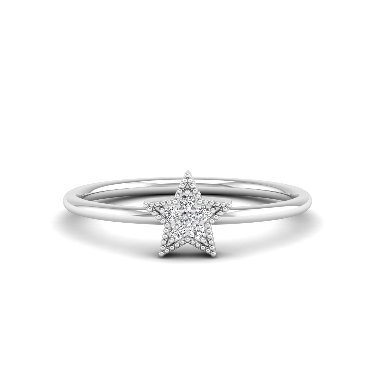 14K White Gold