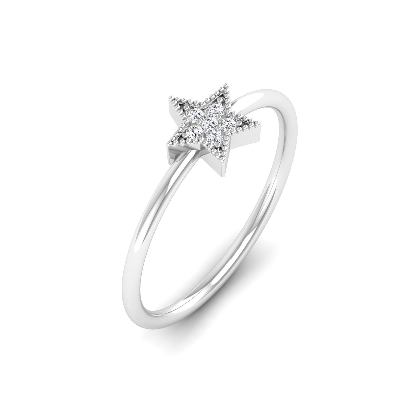 14K White Gold