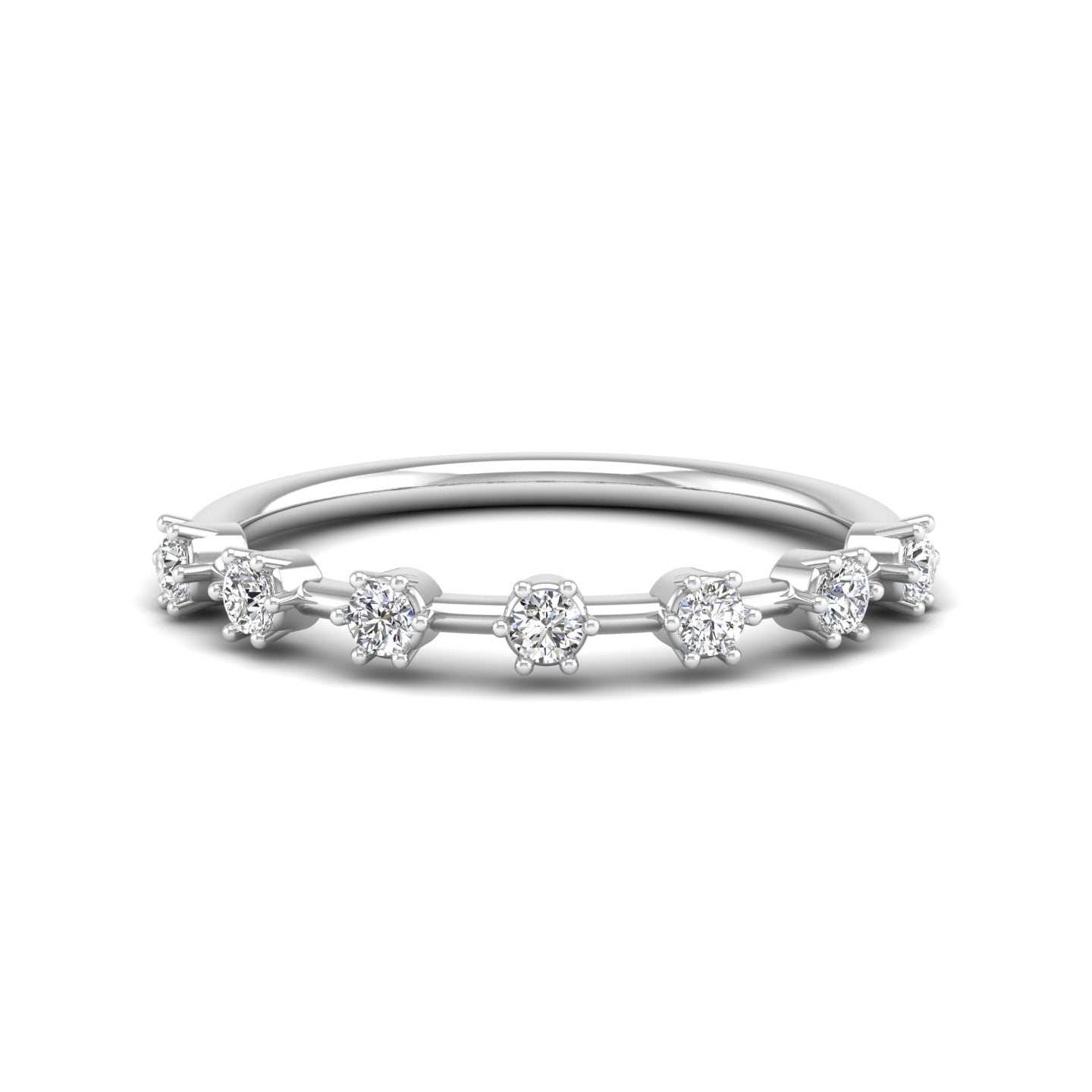 14K White Gold