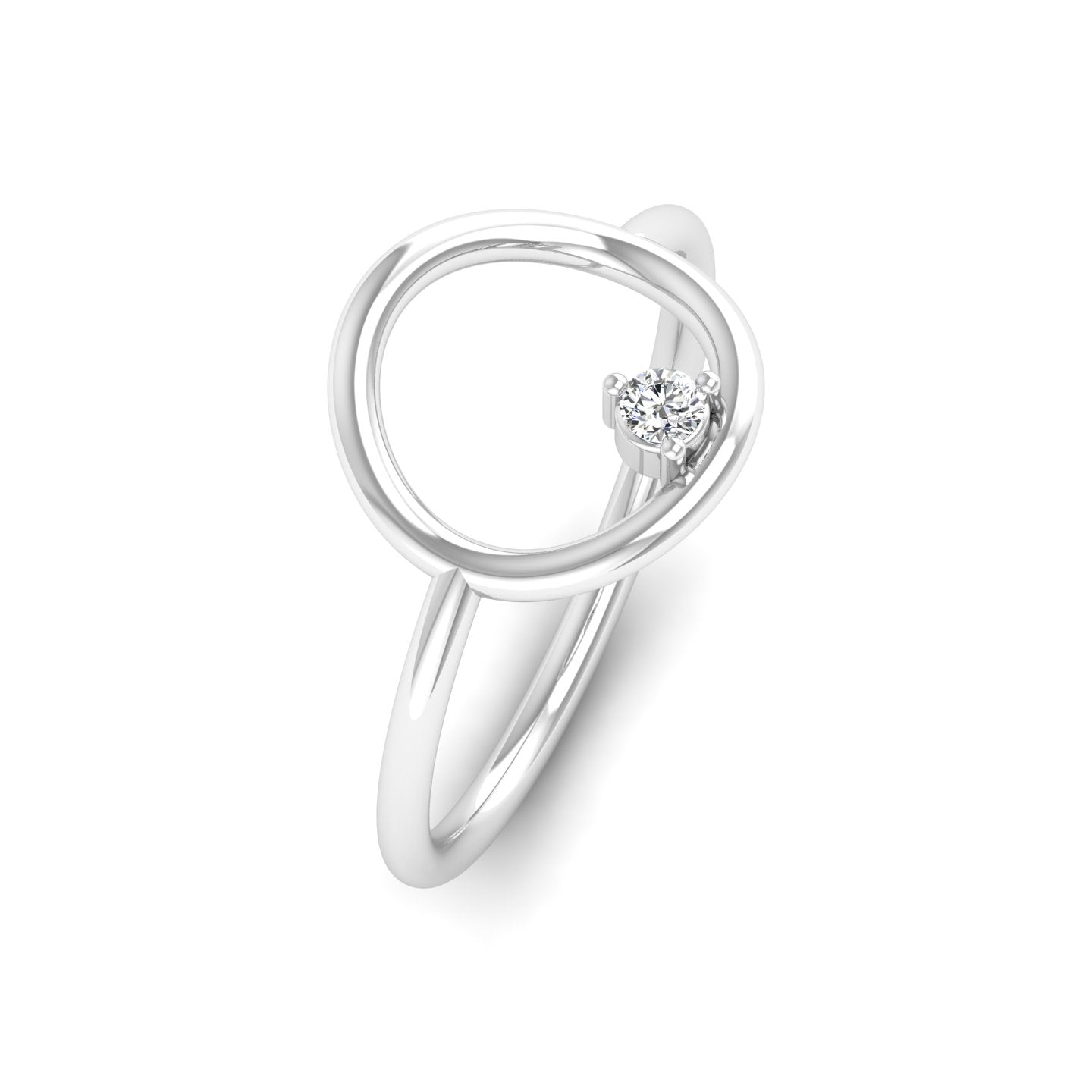 14K White Gold