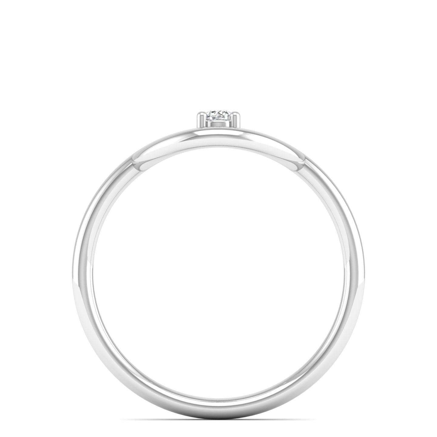 14K White Gold