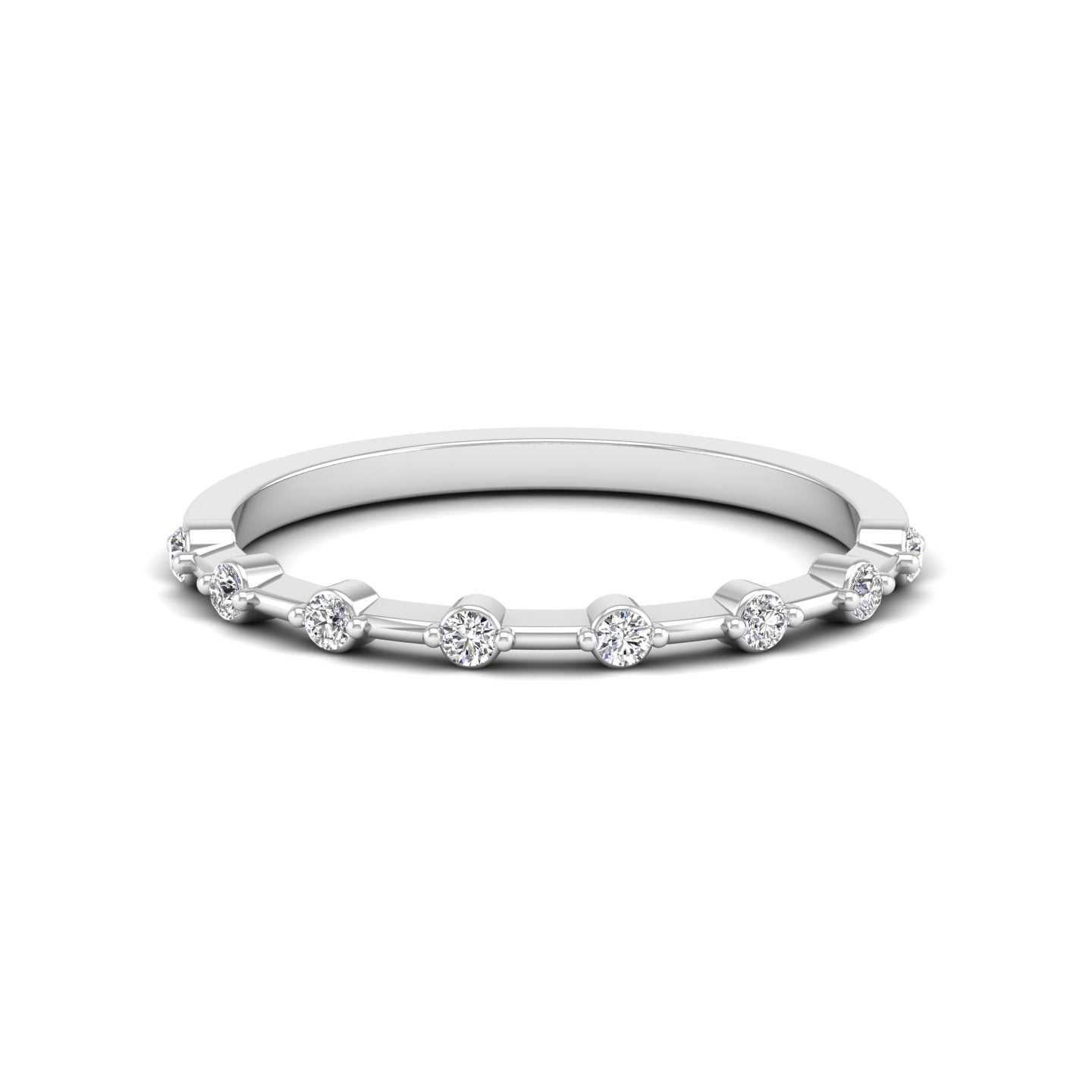 14K White Gold