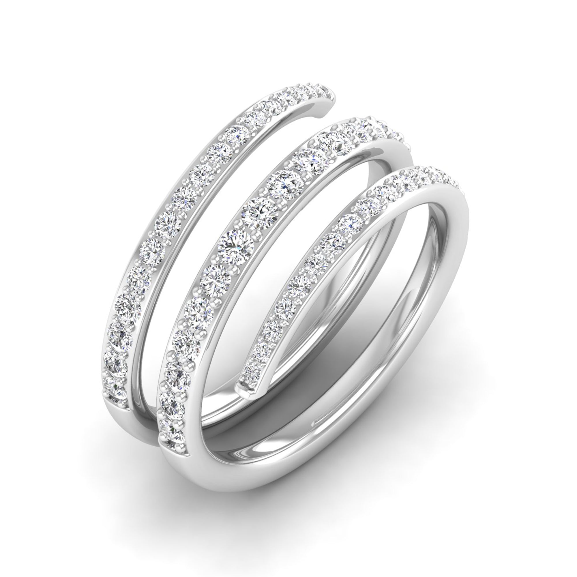 14K White Gold