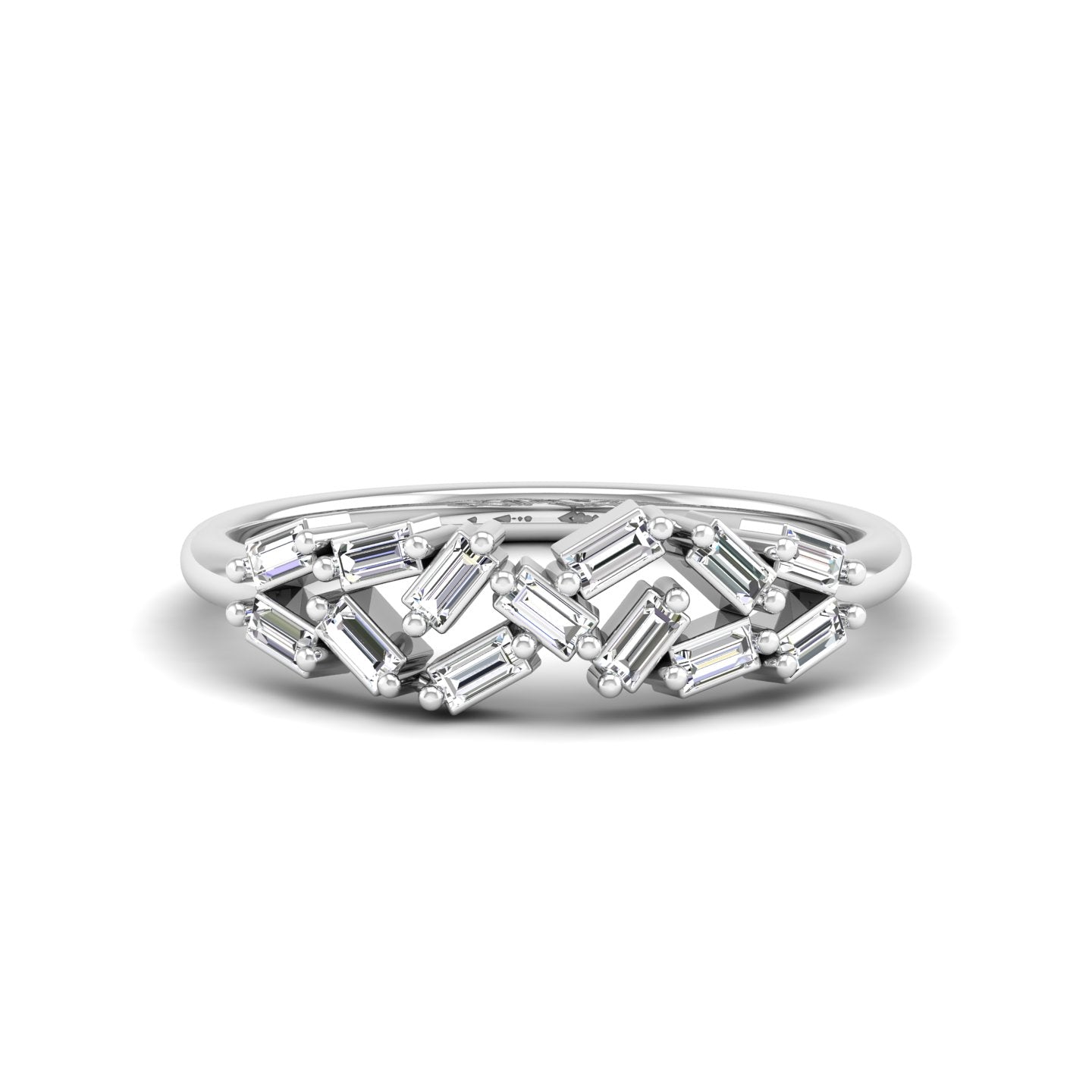 14K White Gold