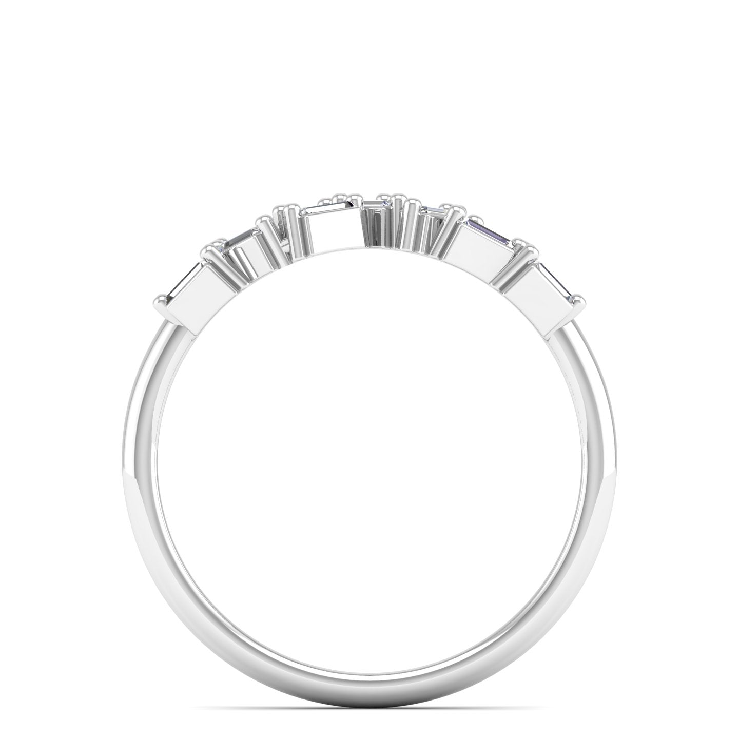 14K White Gold