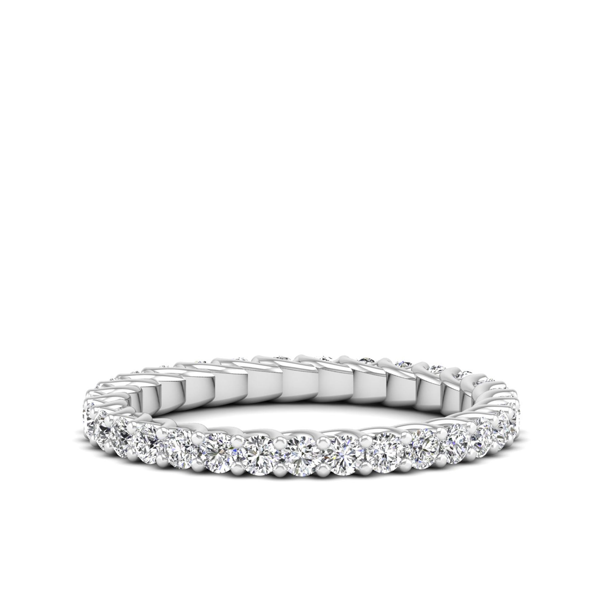 14K White Gold - 1.00