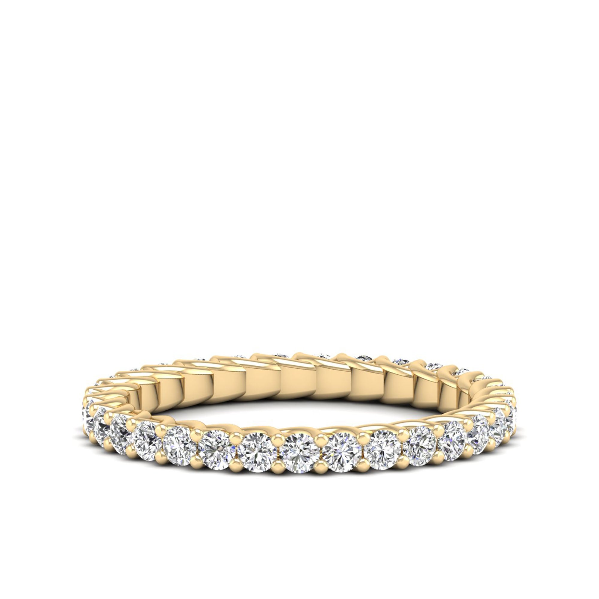 14K Yellow Gold - 1.00