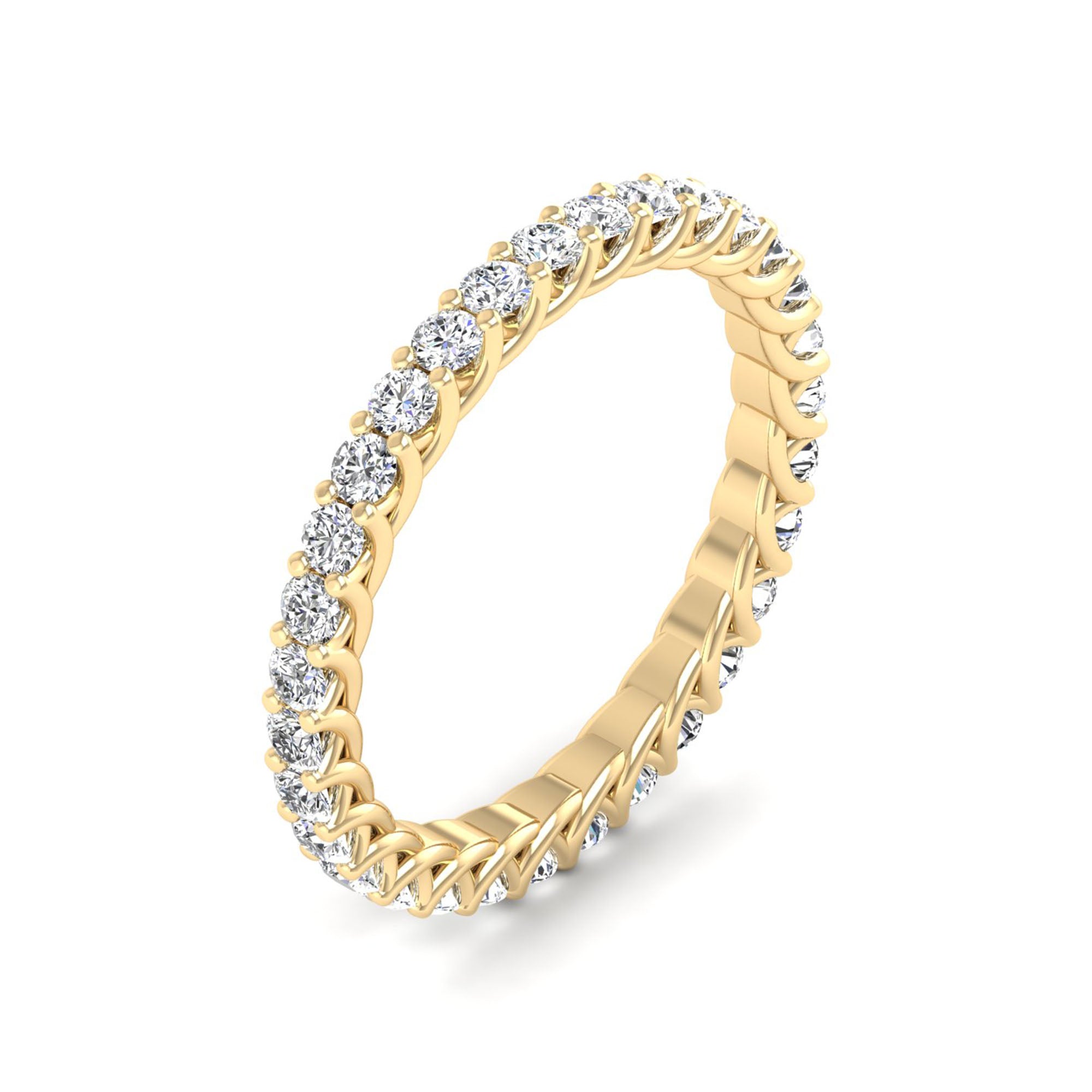 14K Yellow Gold - 1.00