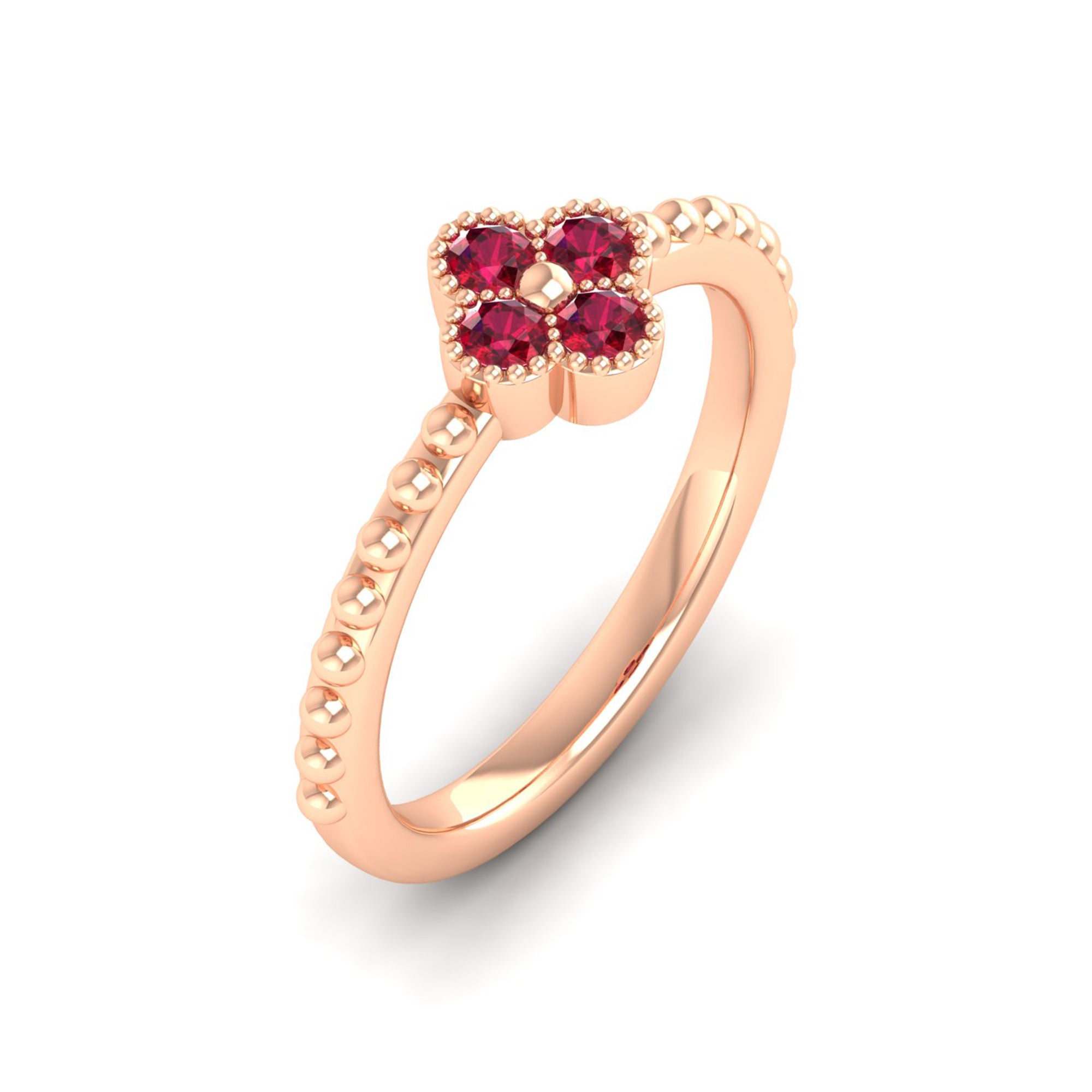 STERLING RUBY CHRON 美品 KARMA Good Looking Ruby Gemstone 925 Sterling Silver Handmade Ring